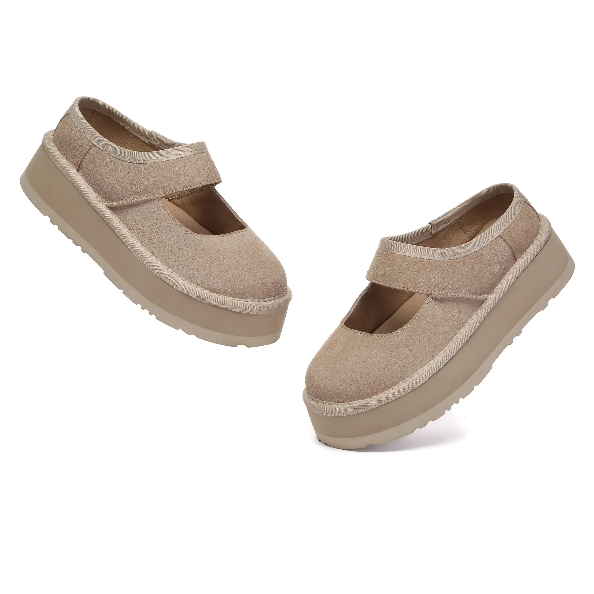 Mary Jane Platform Slippers - Image 9