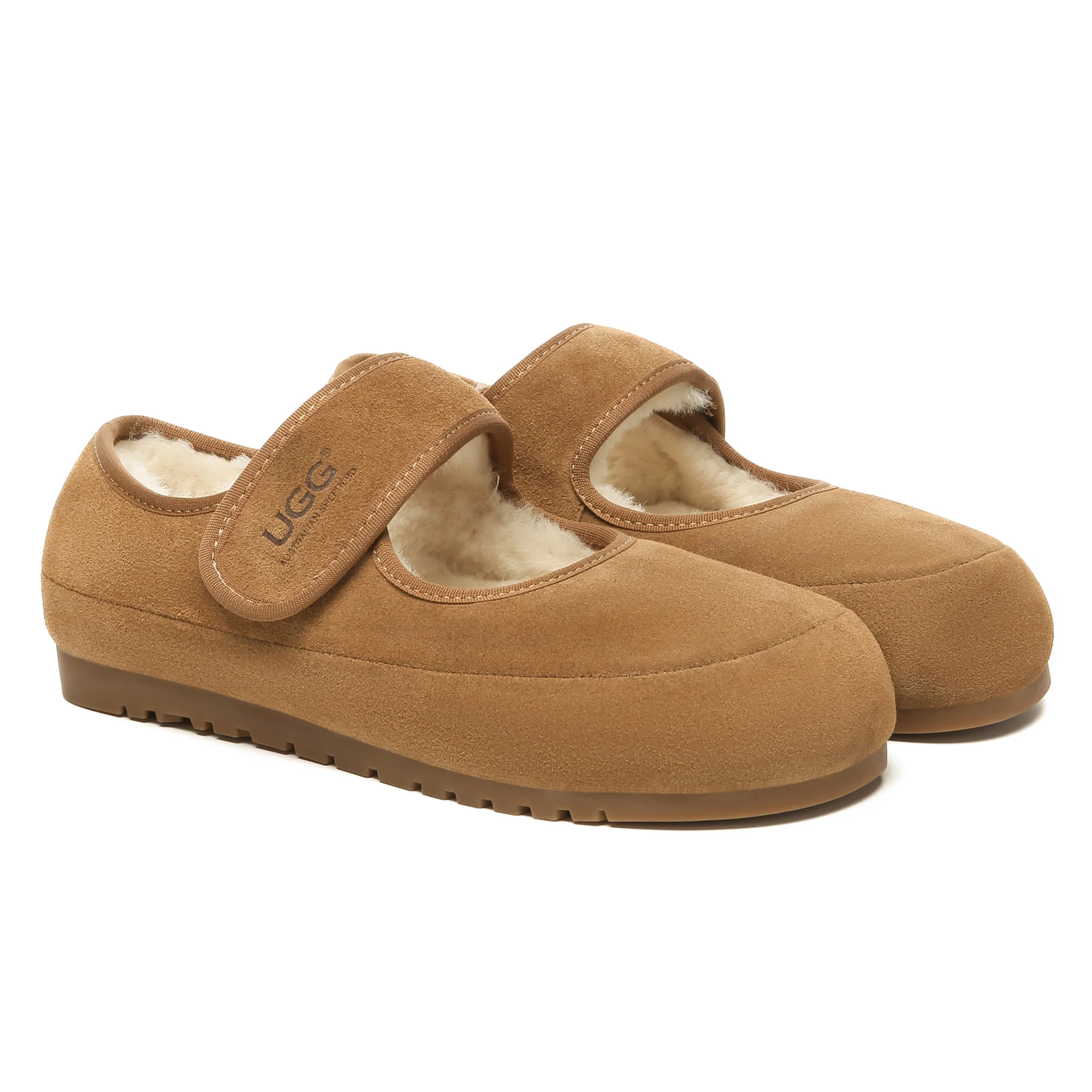 Mary Jane Strap Loafer UGG Slippers - Image 14