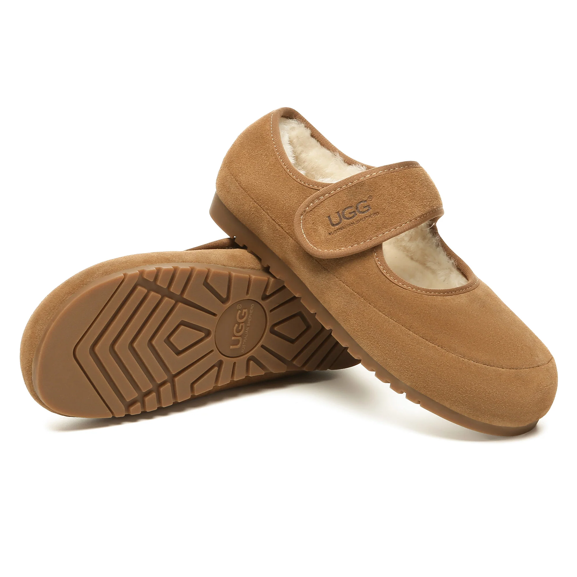 Mary Jane Strap Loafer UGG Slippers - Image 15