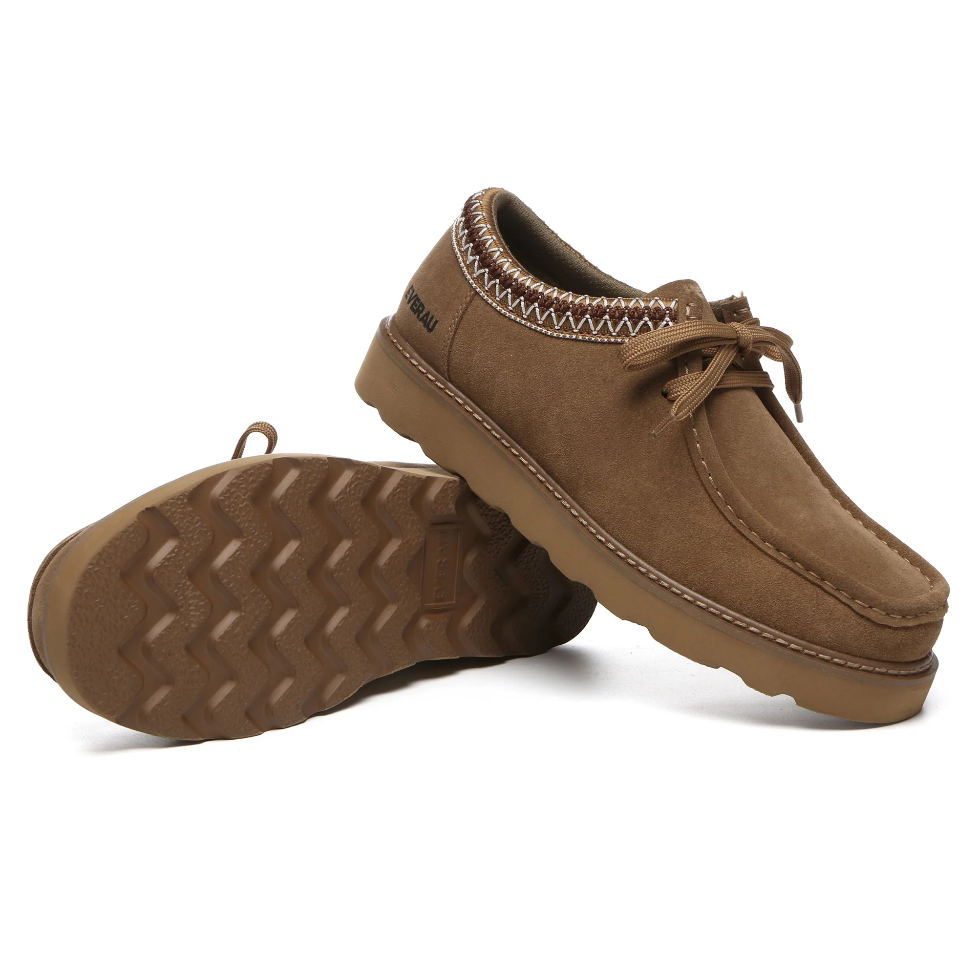 Men Leather Kenzie Lace Up Casual Shoes - Image 5