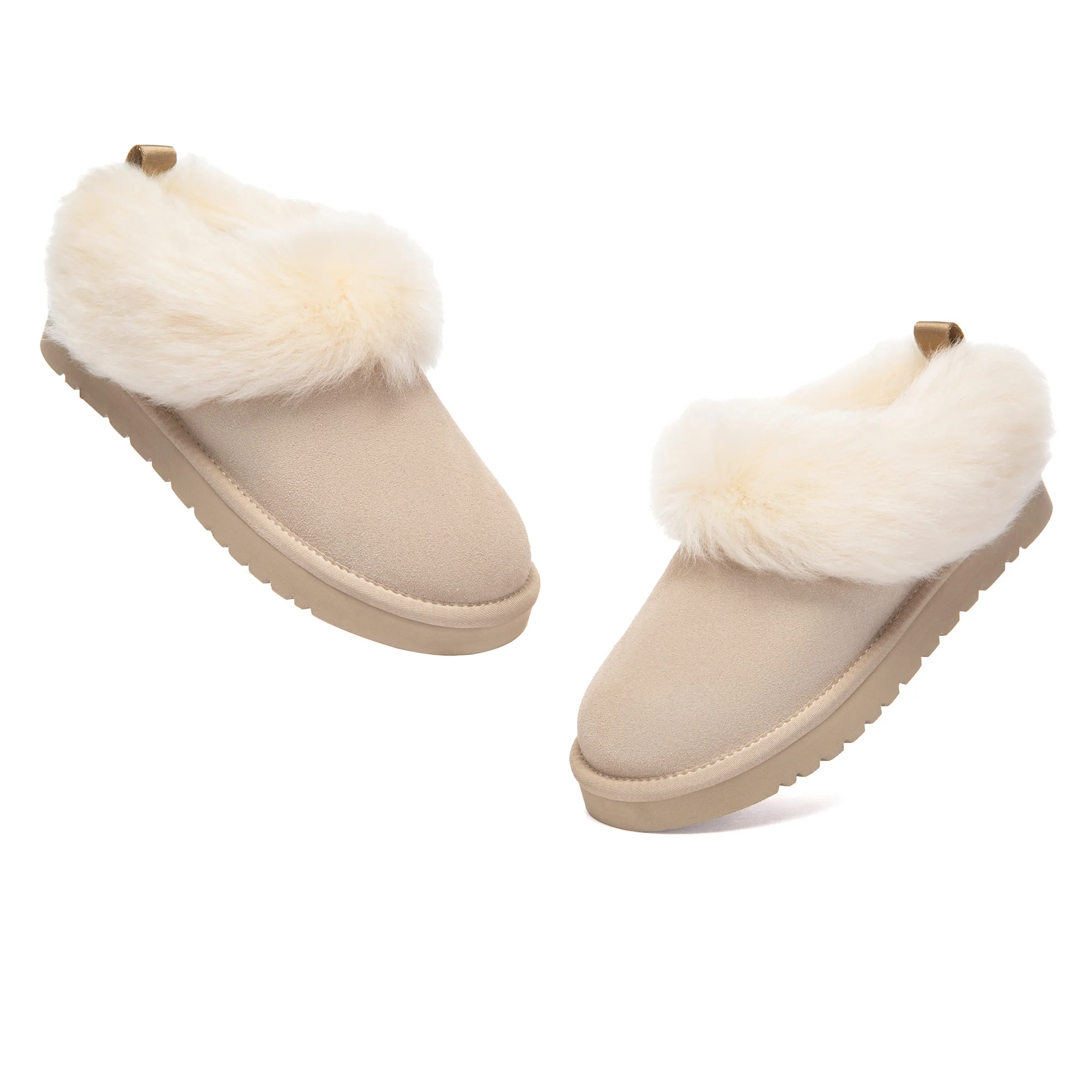 Mia Plush Ankle UGG Slippers - Image 4
