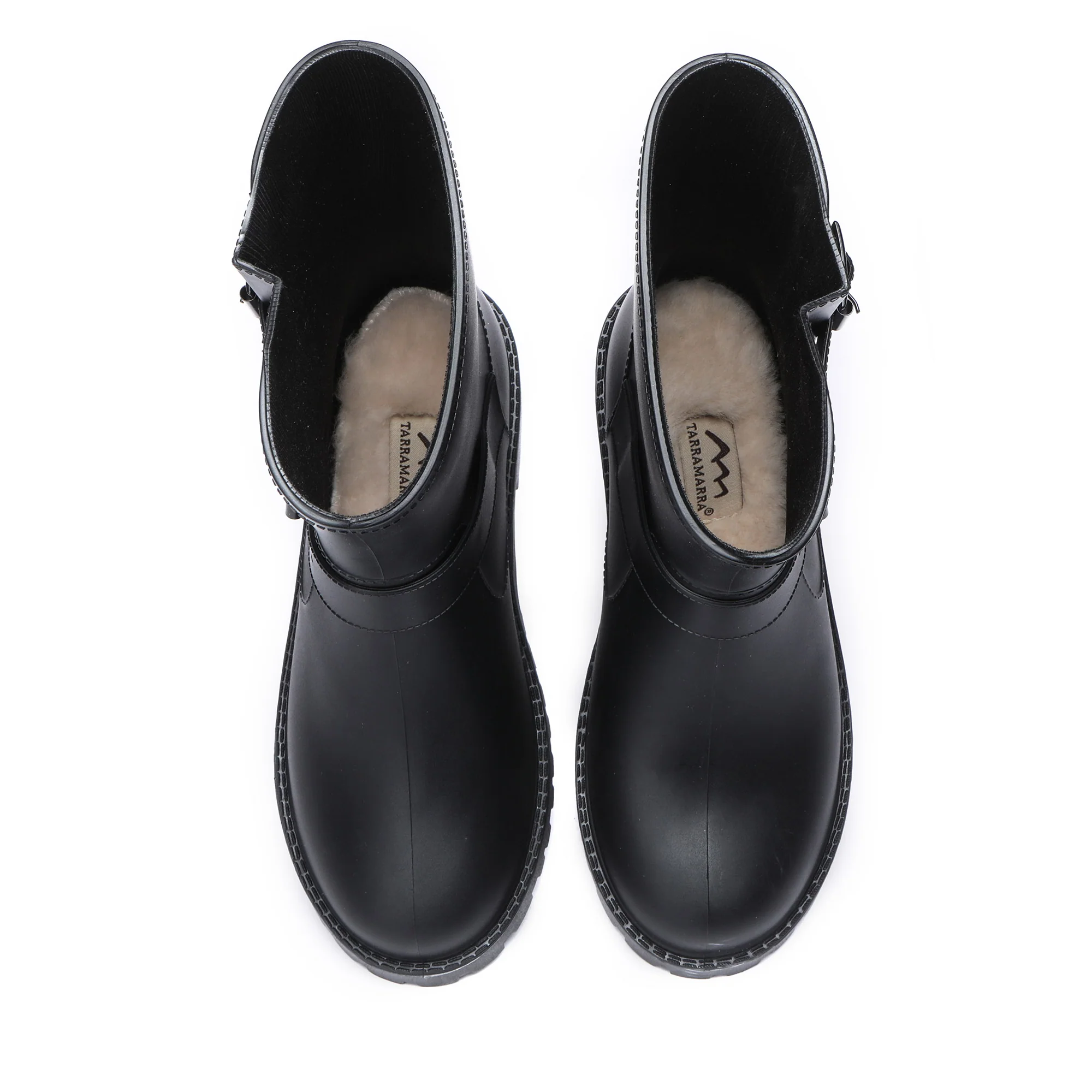 Mia Sheepskin Storm Proof Gumboots Rainboots - Image 5