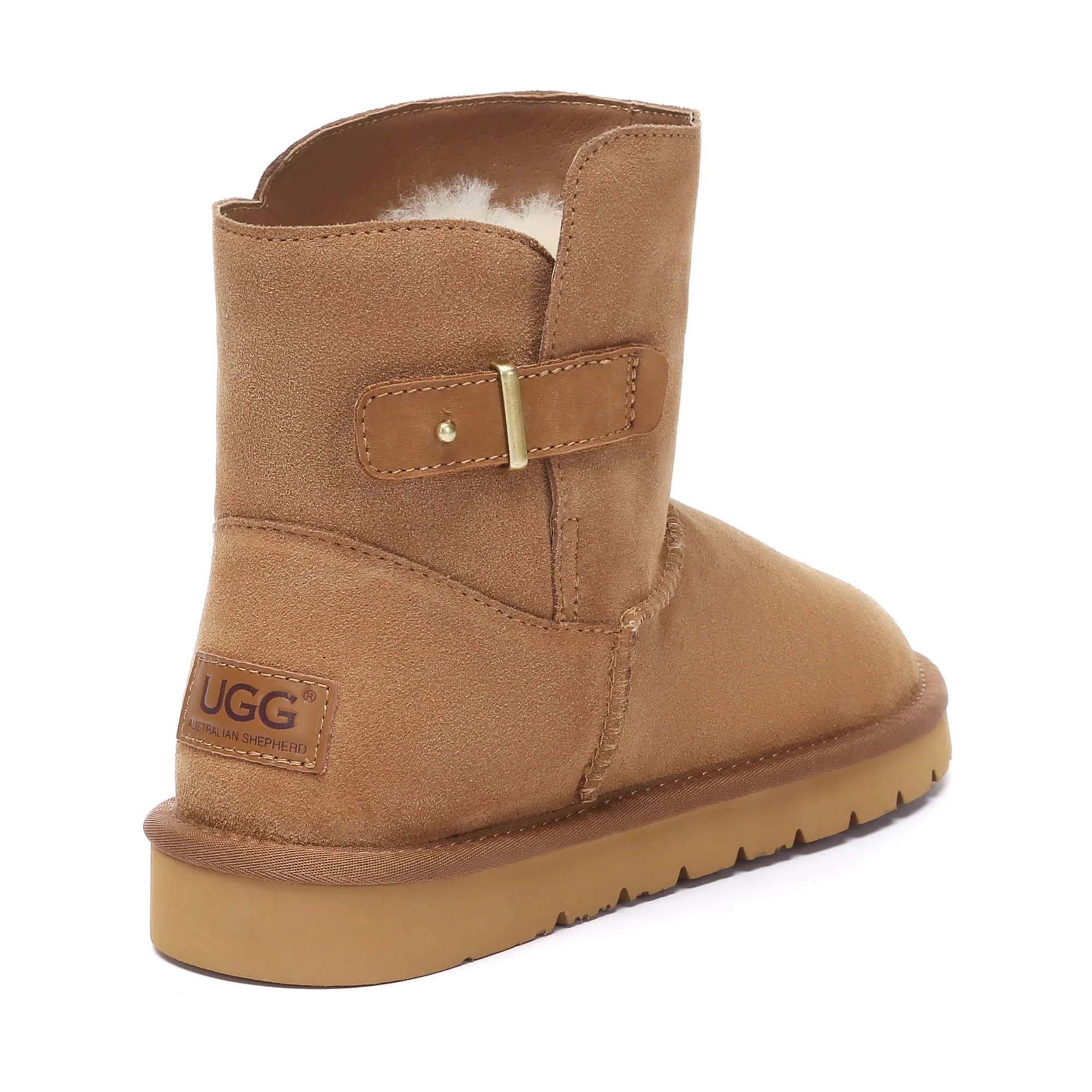 Mid-Calf Buckle Mini Classic UGG Boots - Image 2