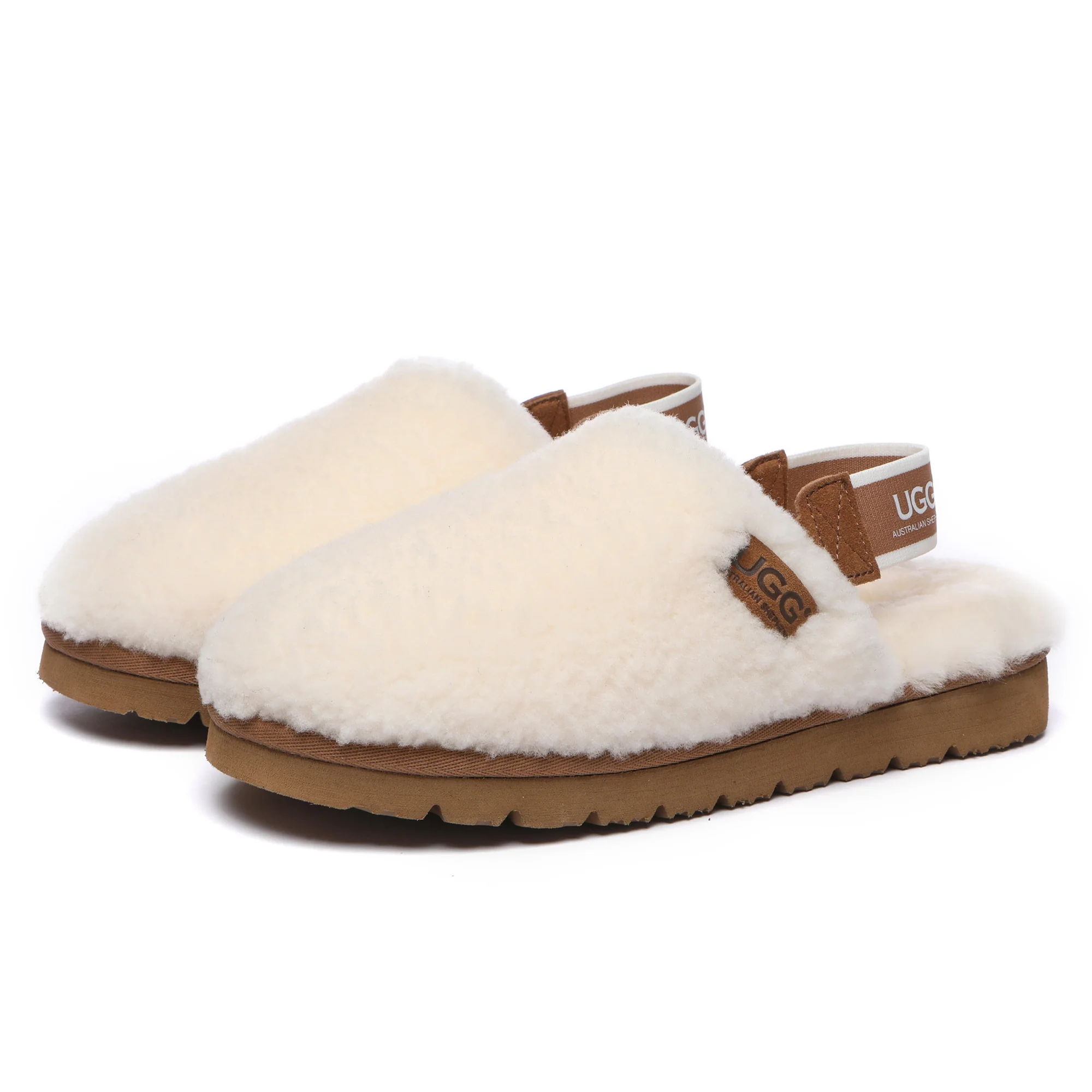 Mila Removable Strap Slingback UGG Slippers - Image 4
