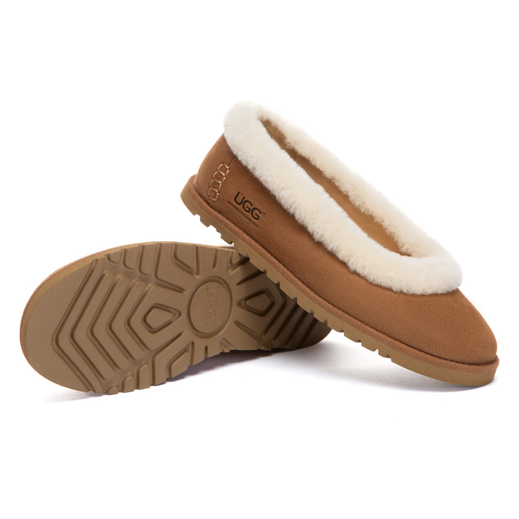 Millie Open Trim UGG Slippers - Image 5