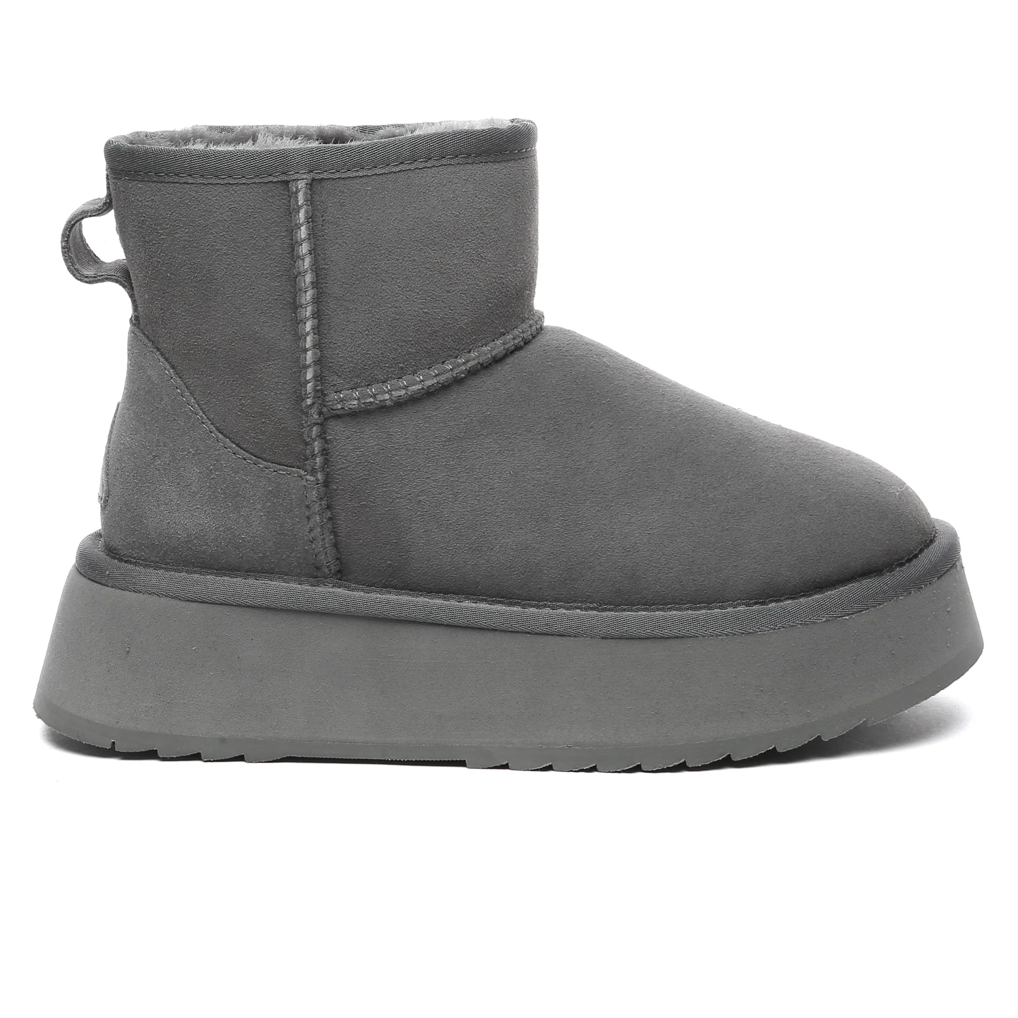 Mini Platform Sheepskin Winter Boots - Image 11