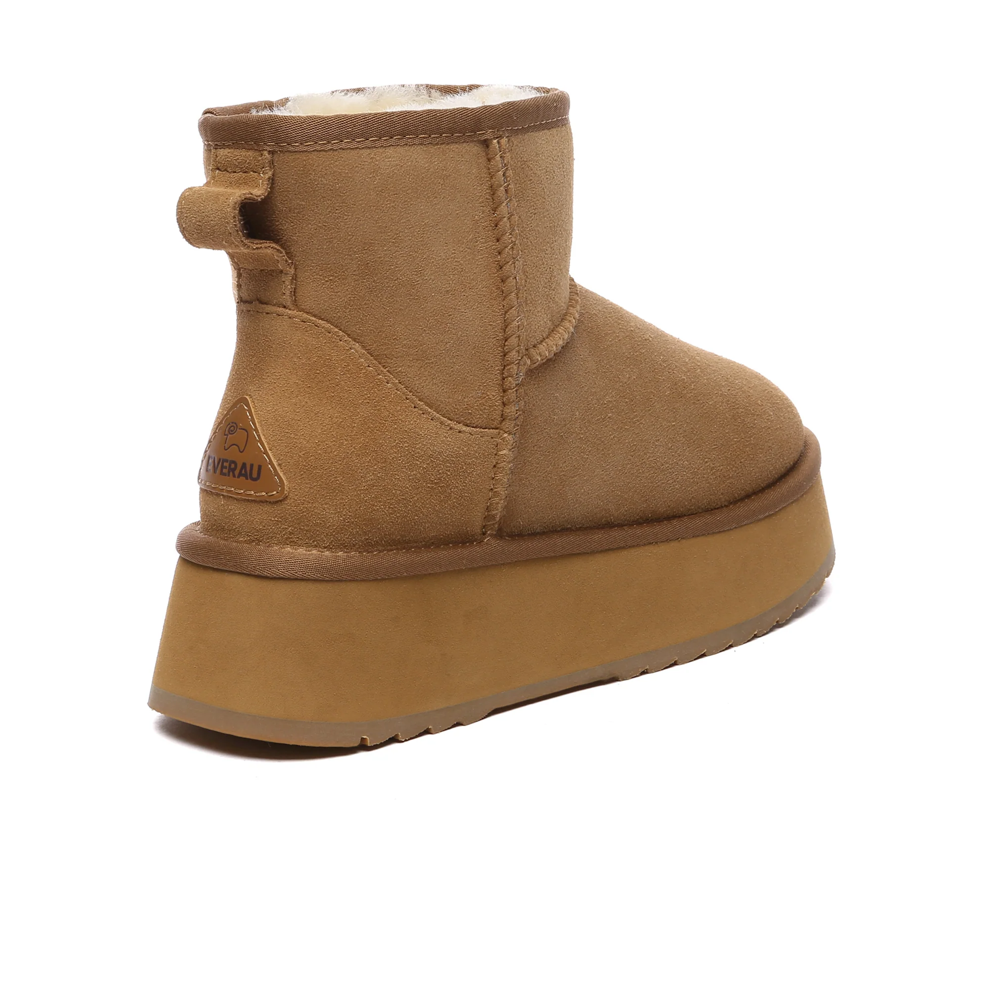 Mini Platform Sheepskin Winter Boots - Image 2