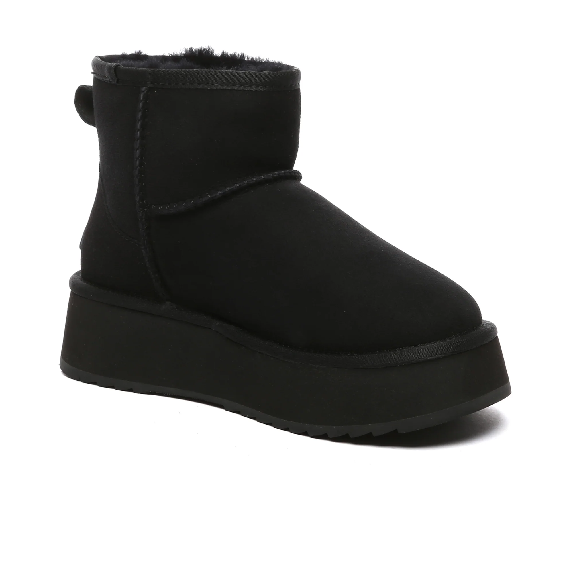 Mini Platform Sheepskin Winter Boots - Image 8