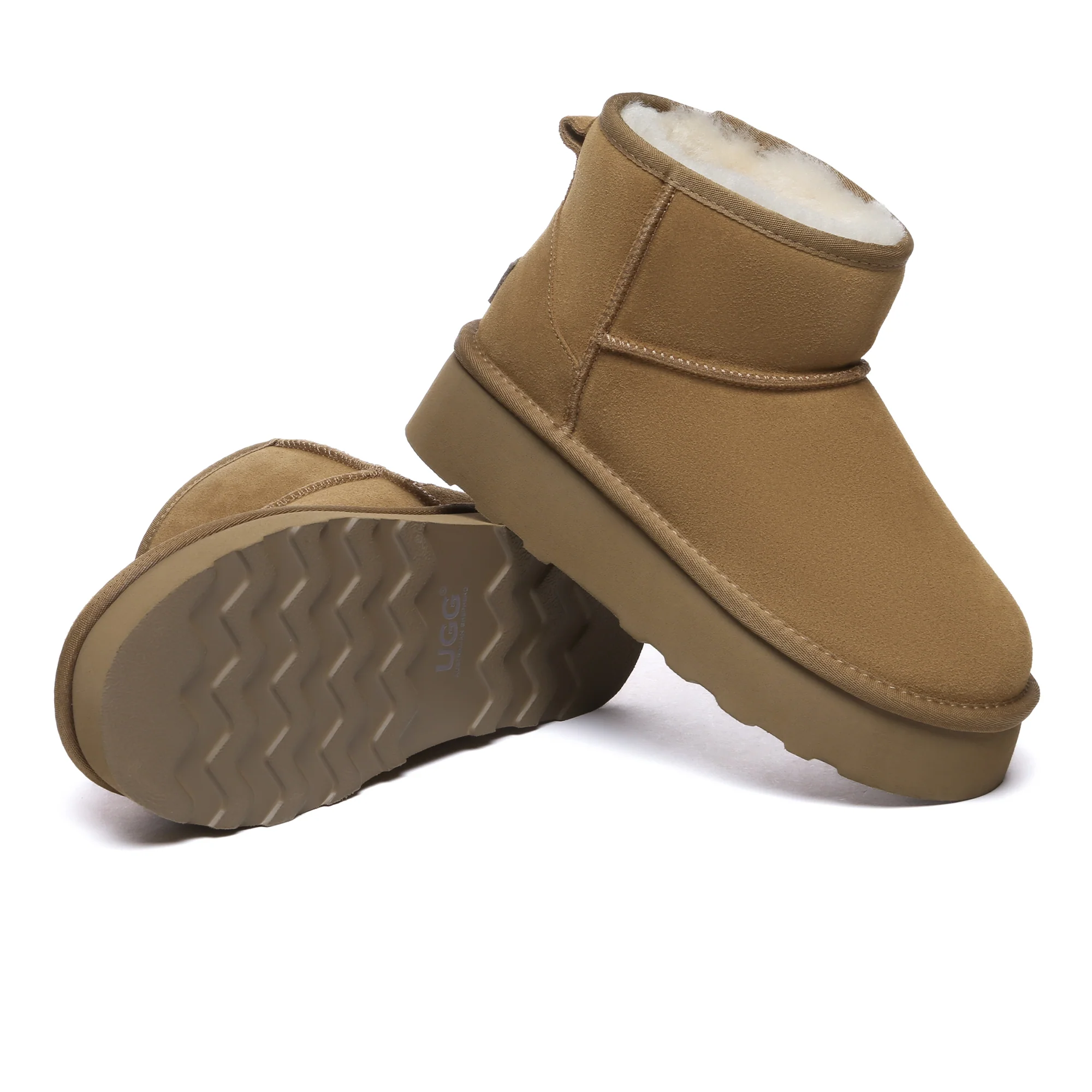Mini Premium UGG Platform Boots - Image 5