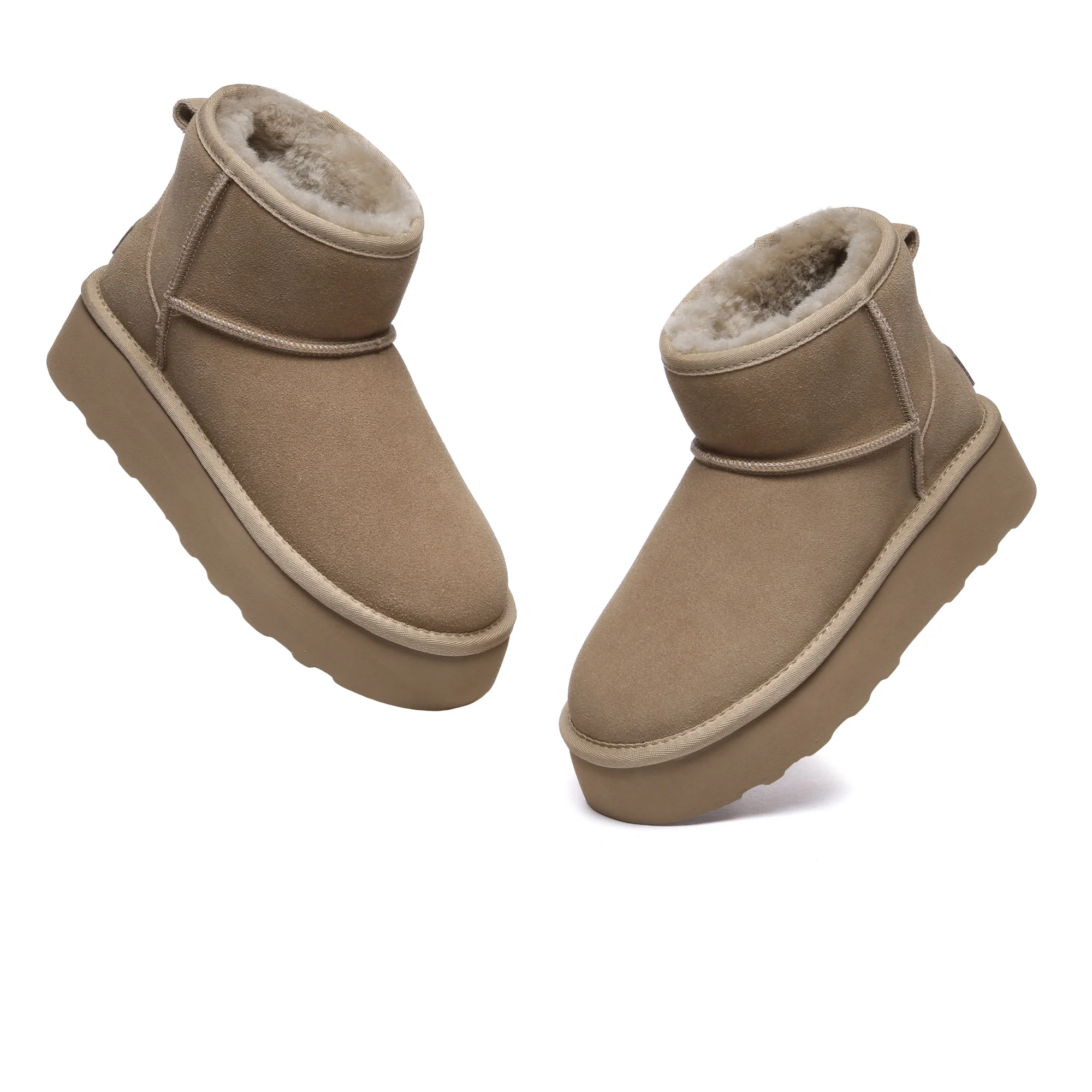 Mini Premium UGG Platform Boots - Image 9