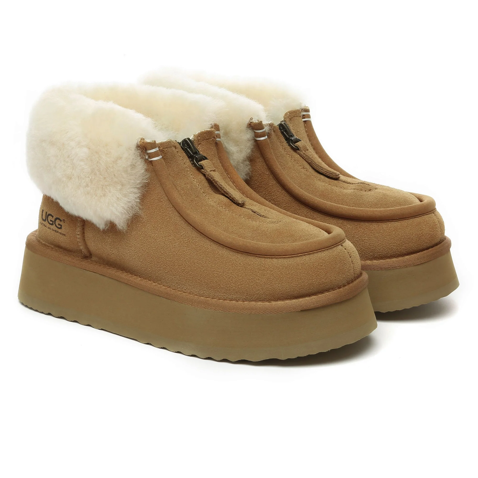 Noah Platform UGG Ankle Boots - Image 4