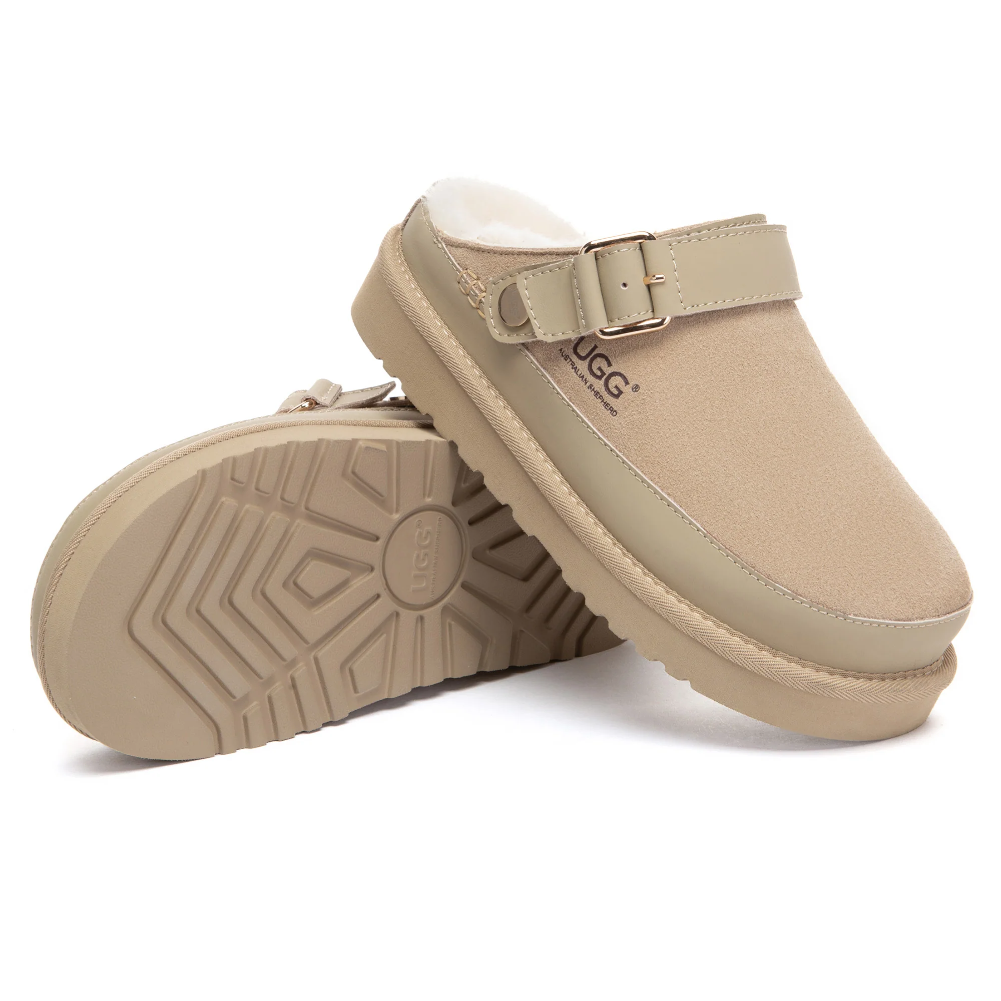Norv Slingback Platform UGG Slippers - Image 10