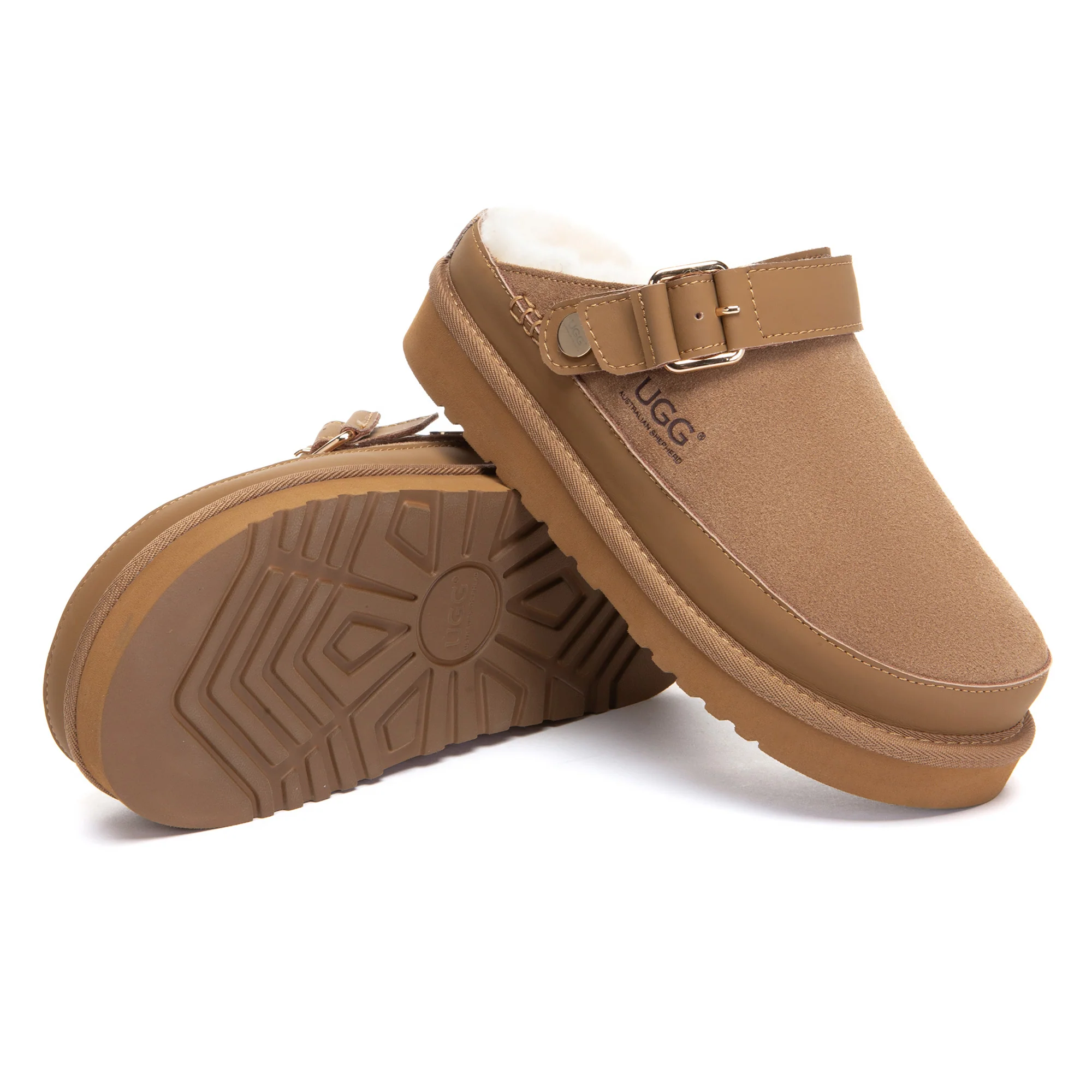 Norv Slingback Platform UGG Slippers - Image 5