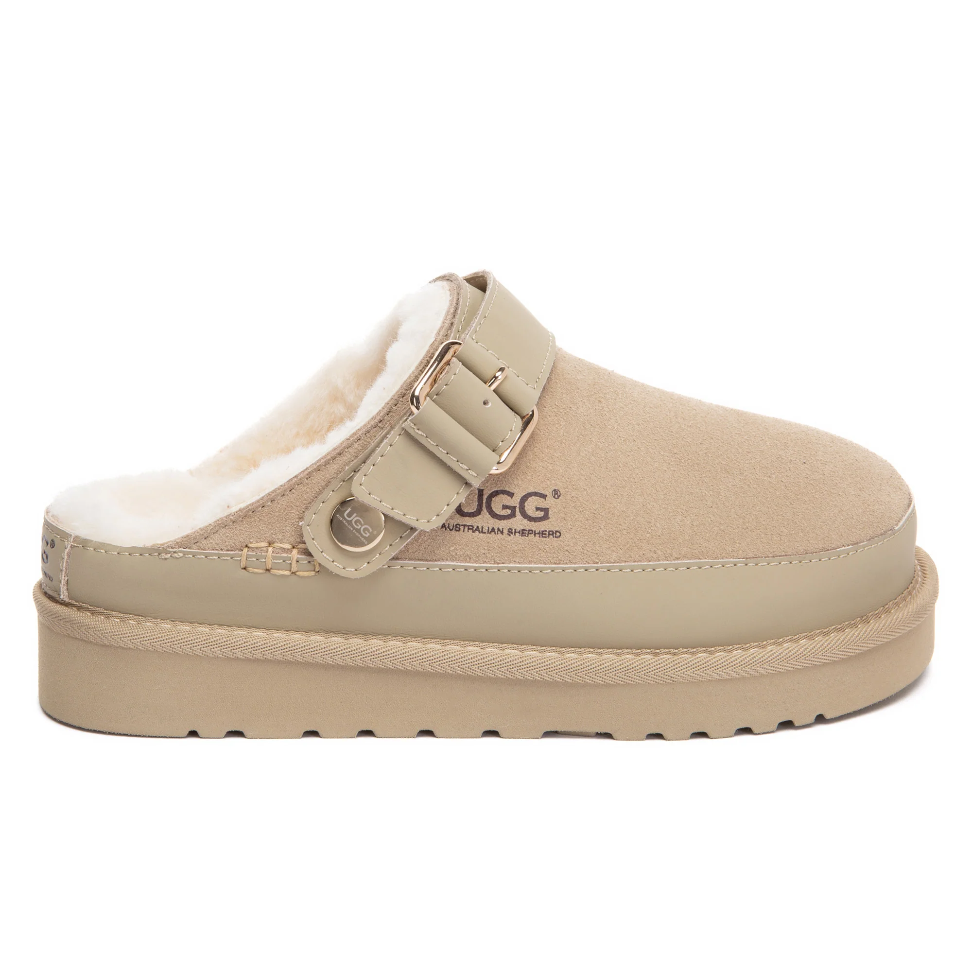 Norv Slingback Platform UGG Slippers - Image 6