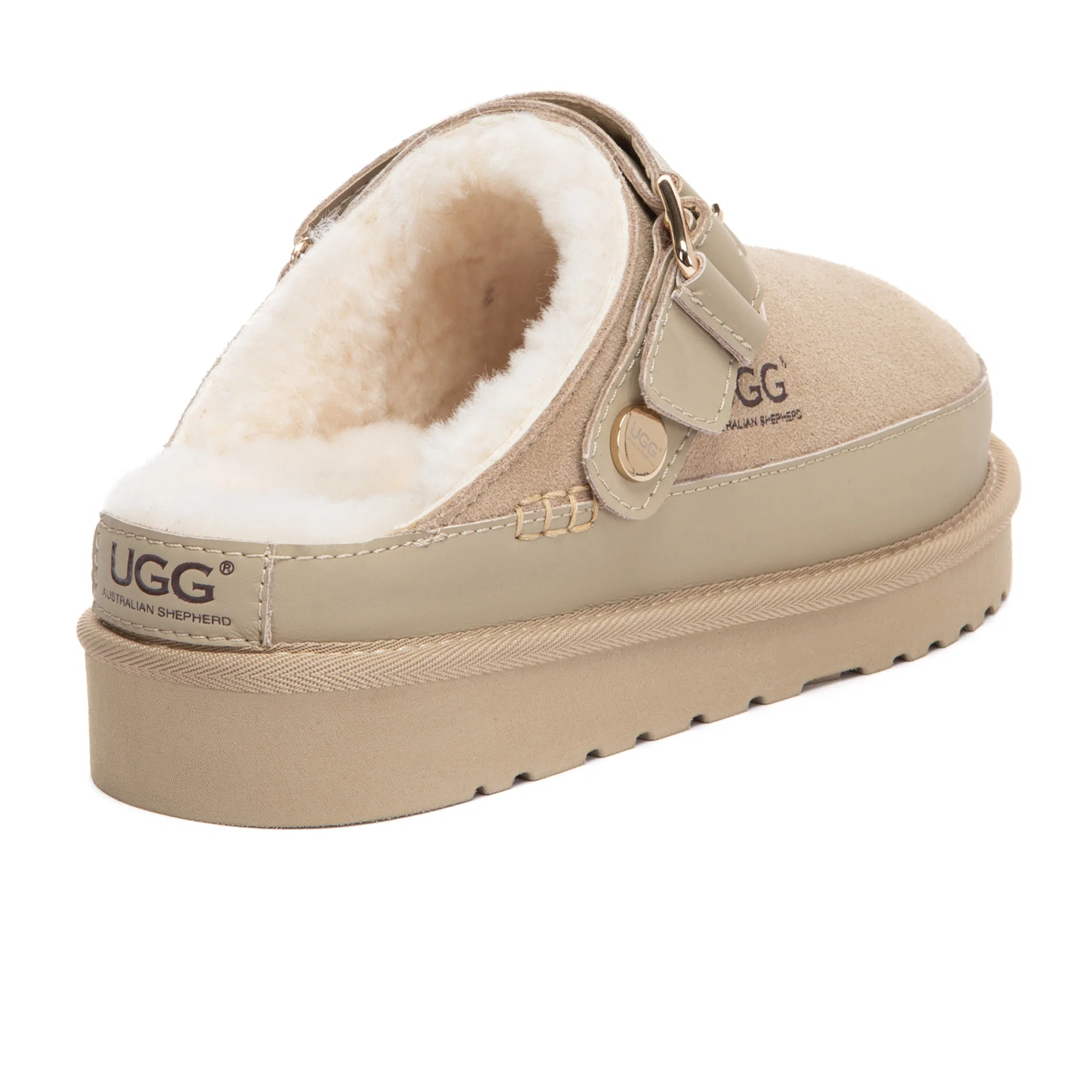 Norv Slingback Platform UGG Slippers - Image 7