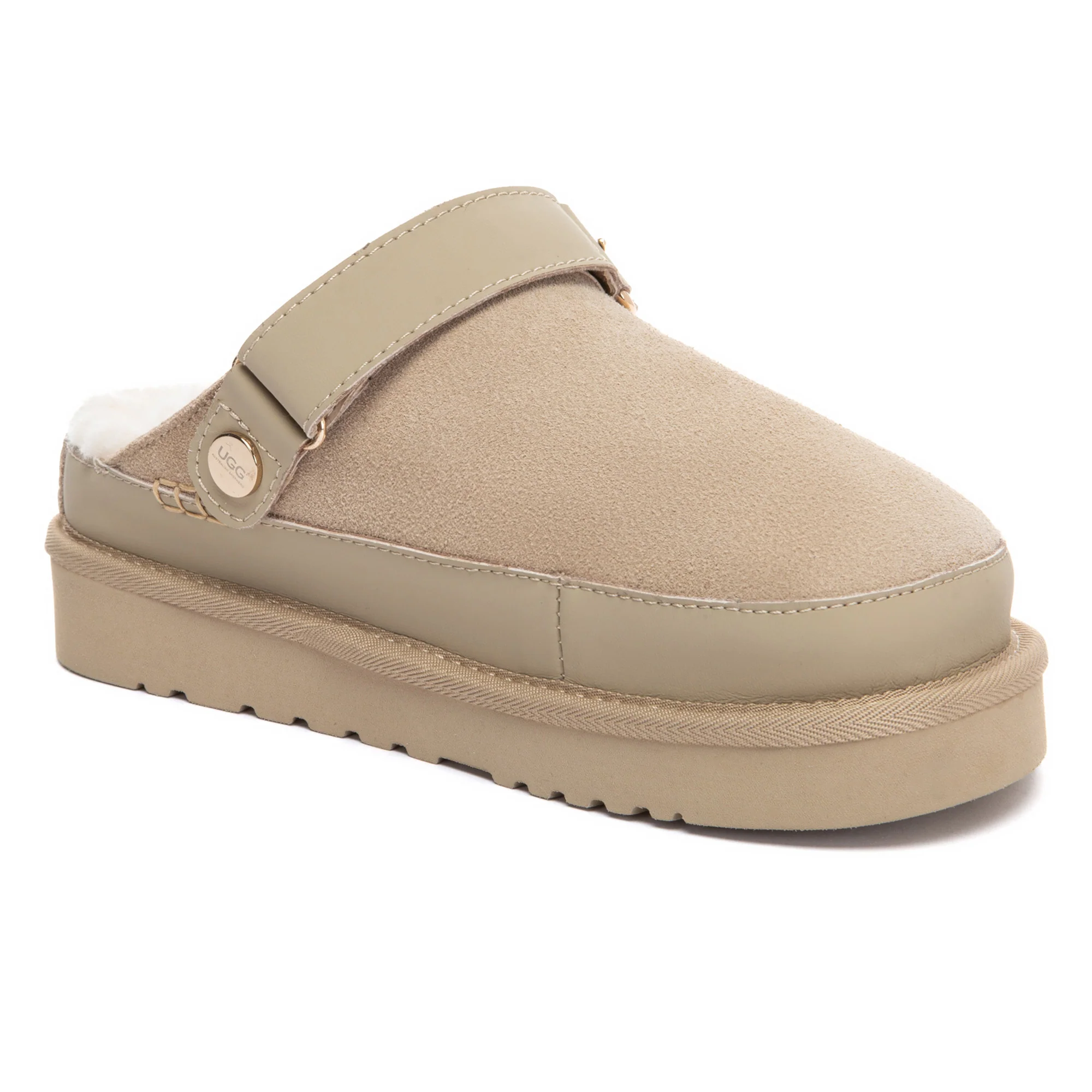 Norv Slingback Platform UGG Slippers - Image 8