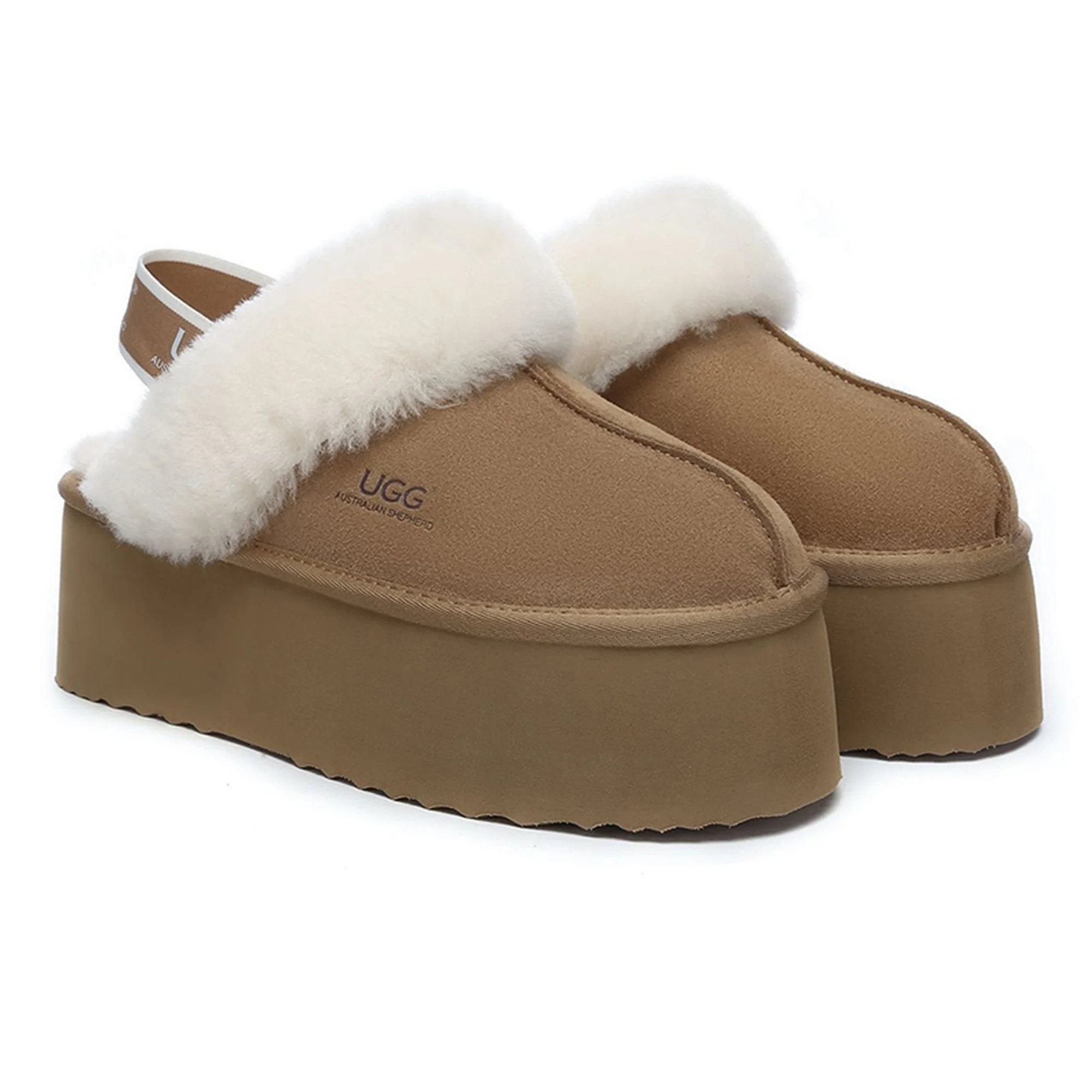 Petra Platform High UGG Slippers - Image 4