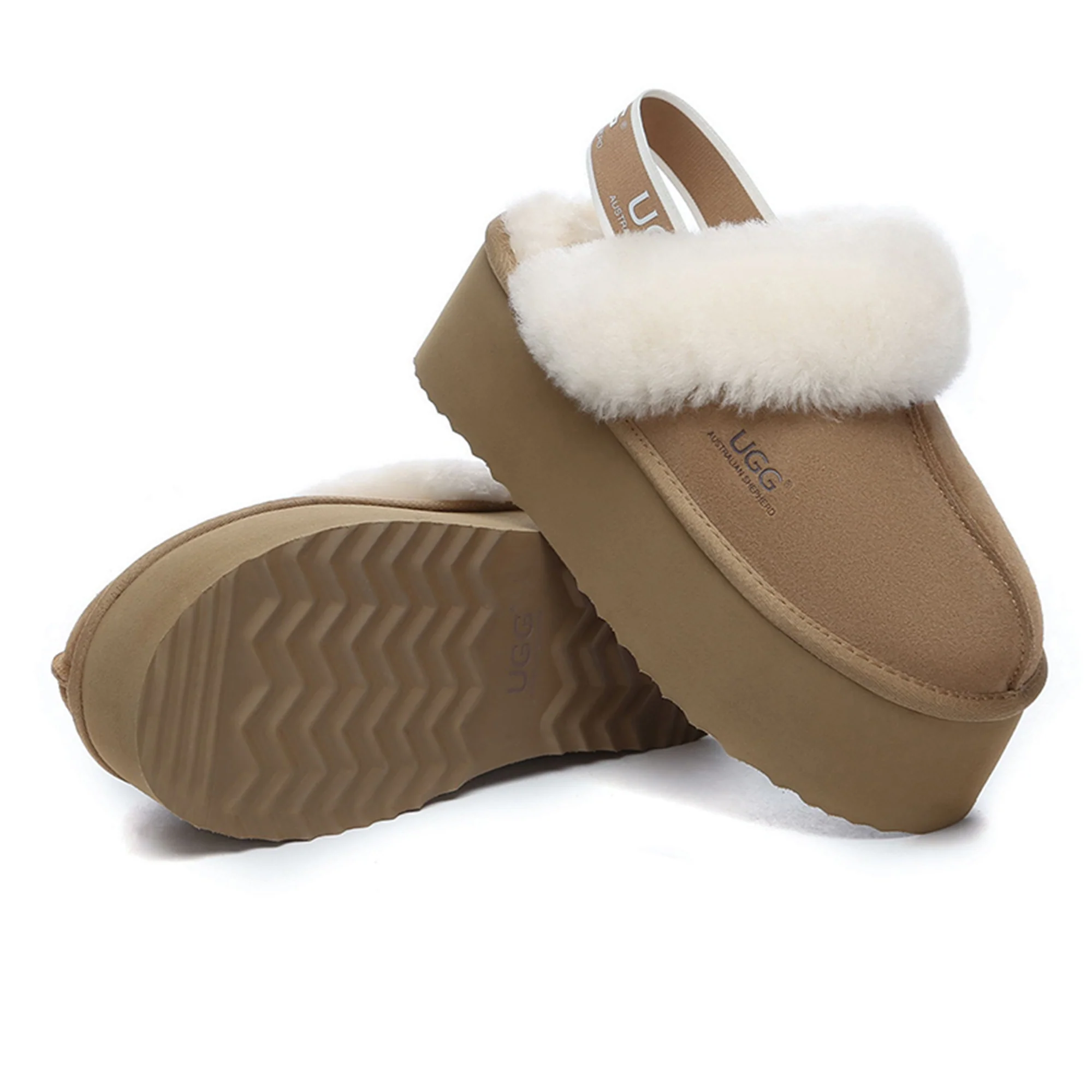 Petra Platform High UGG Slippers - Image 5