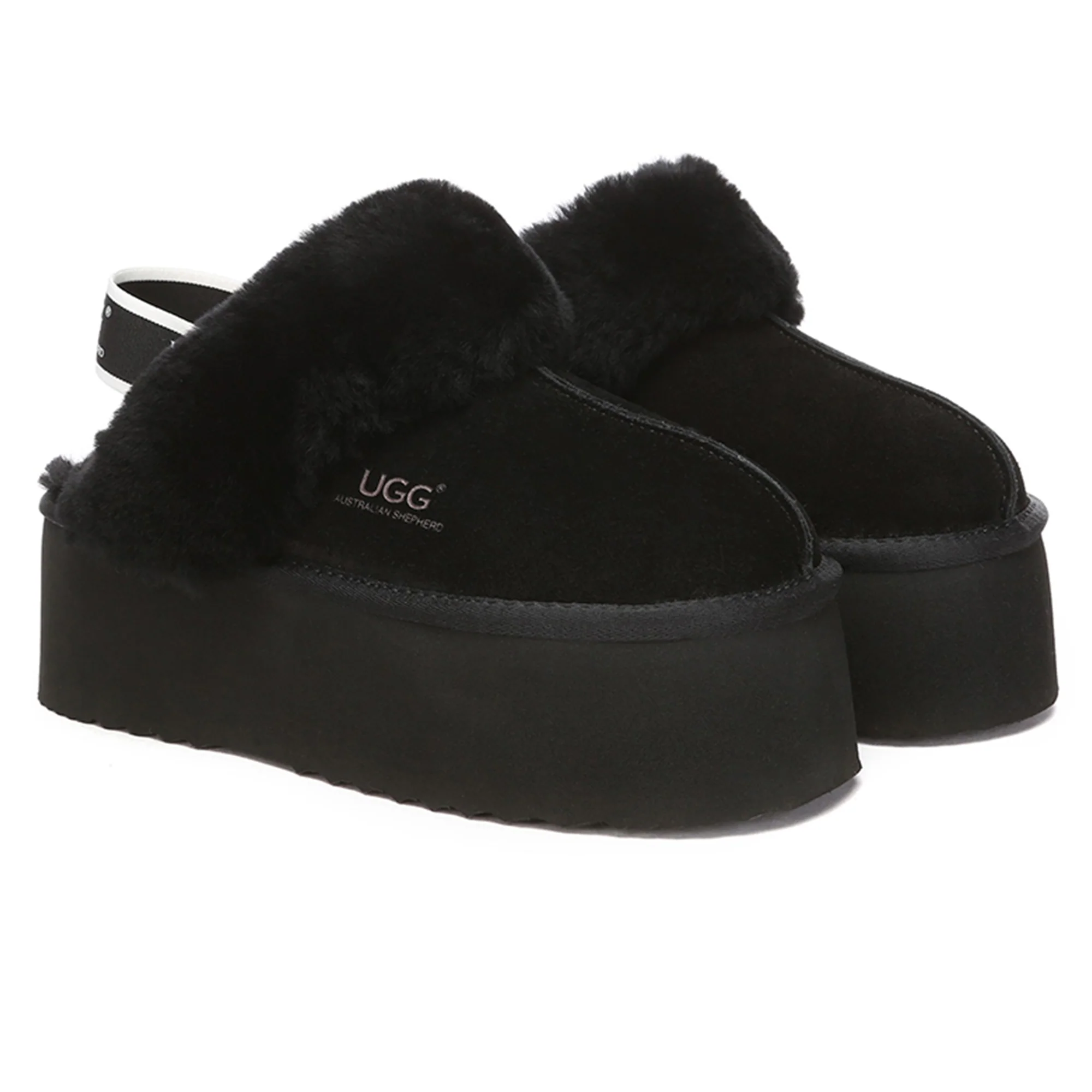 Petra Platform High UGG Slippers - Image 9