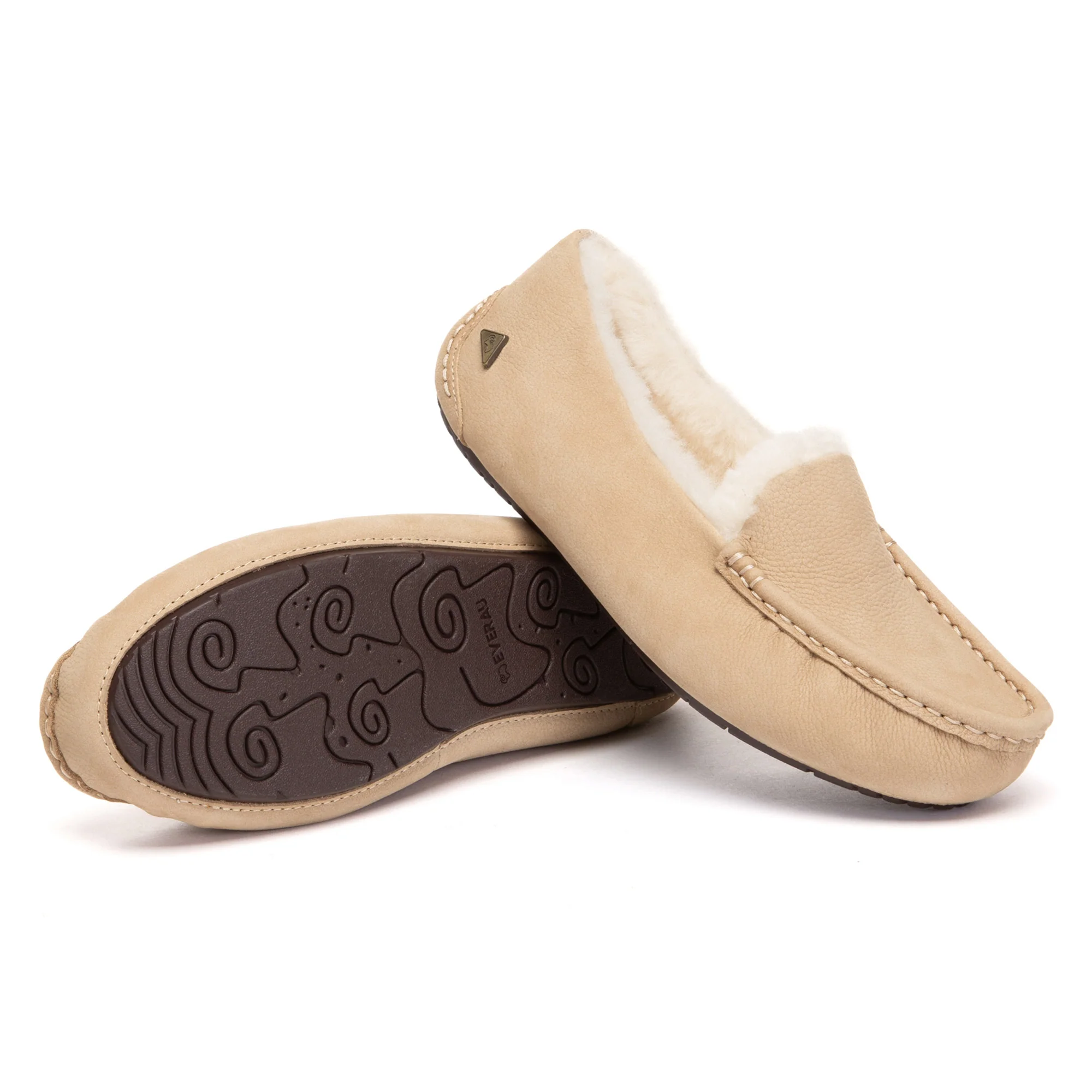 Piele Moccasin UGG Slippers - Image 10
