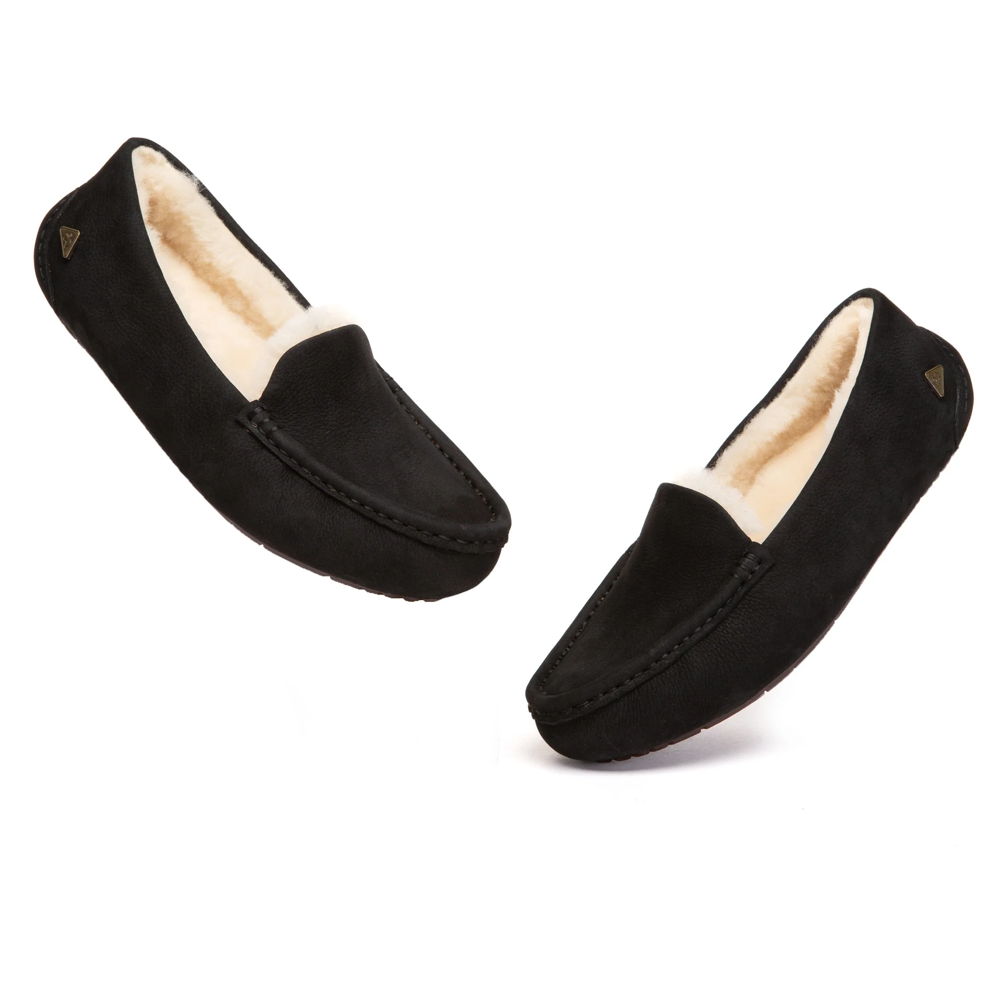 Piele Moccasin UGG Slippers - Image 14