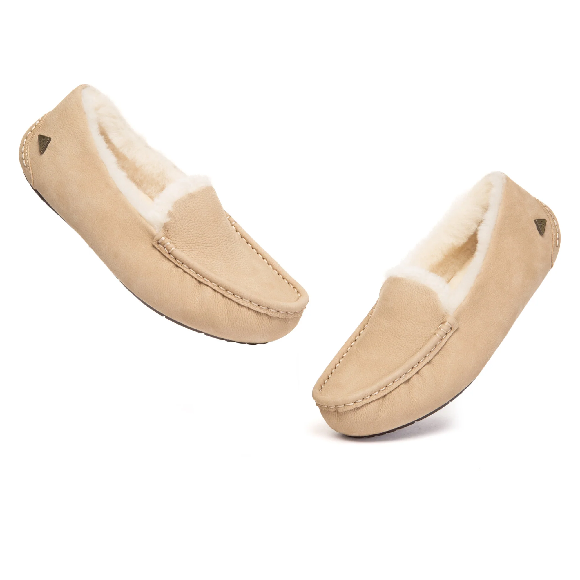 Piele Moccasin UGG Slippers - Image 9