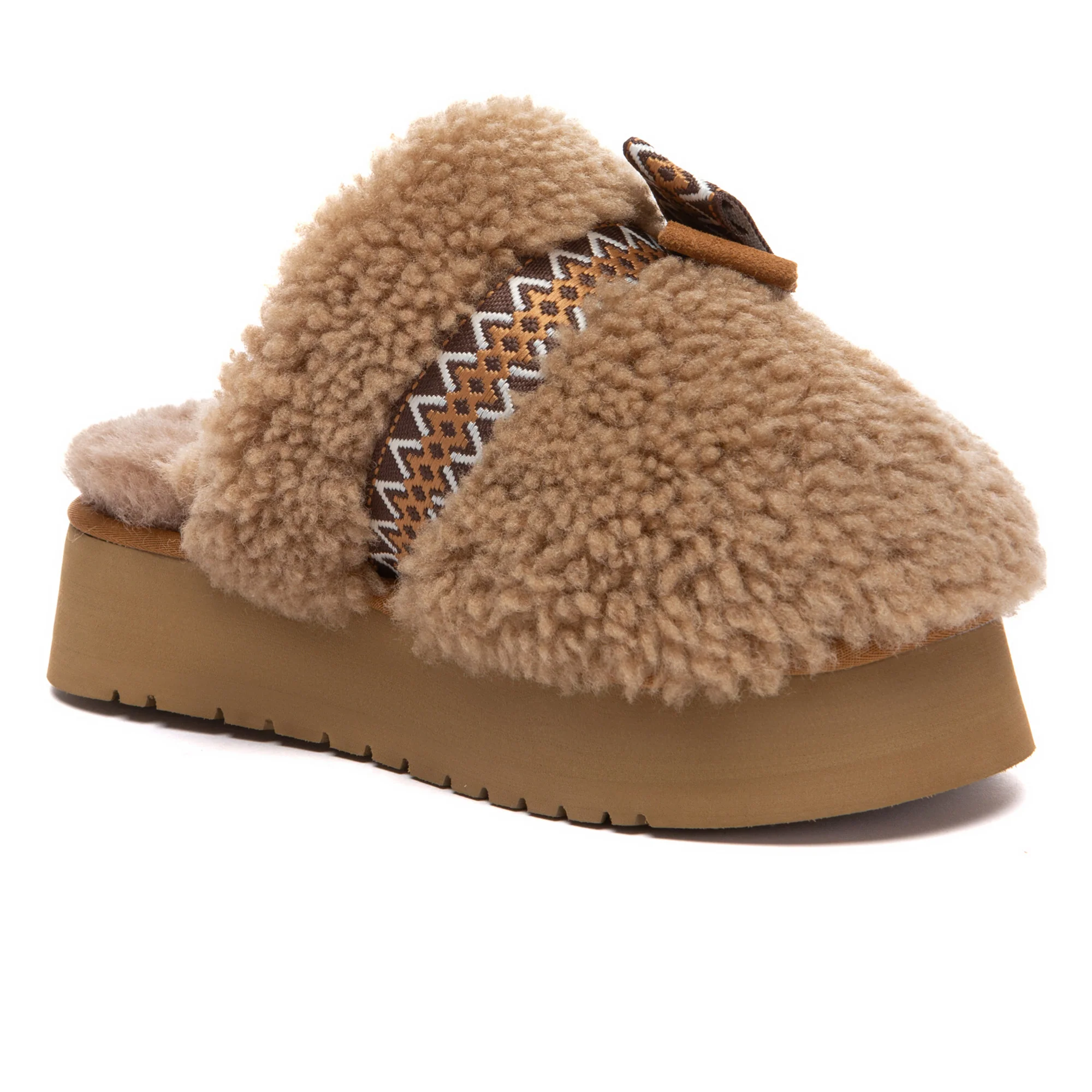 PlushCozy Bow Platform UGG Slippers - Image 3