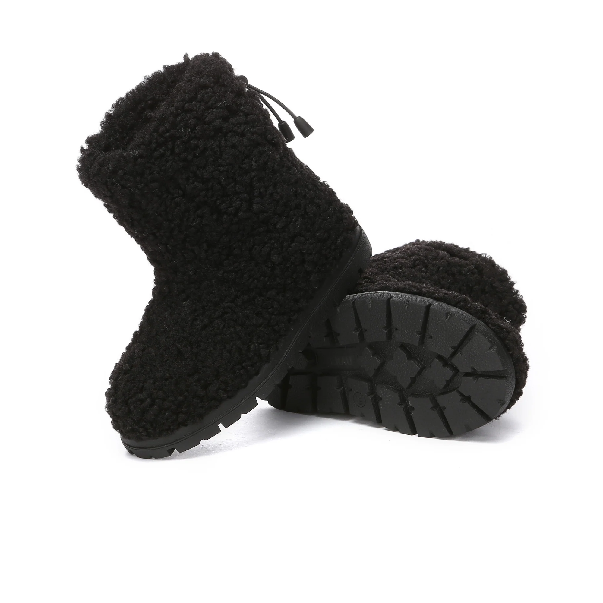 PlushCozy Kids Short Platform UGG Boots - Image 10