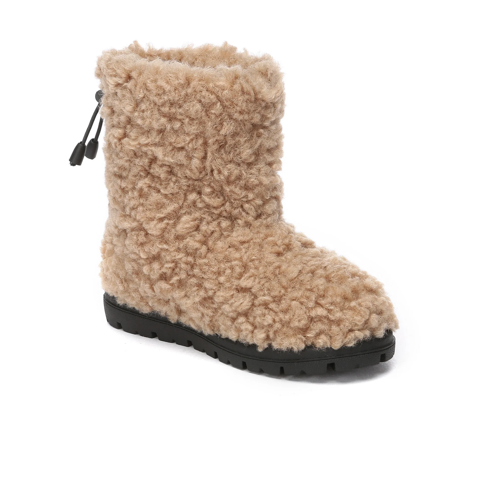 PlushCozy Kids Short Platform UGG Boots - Image 12