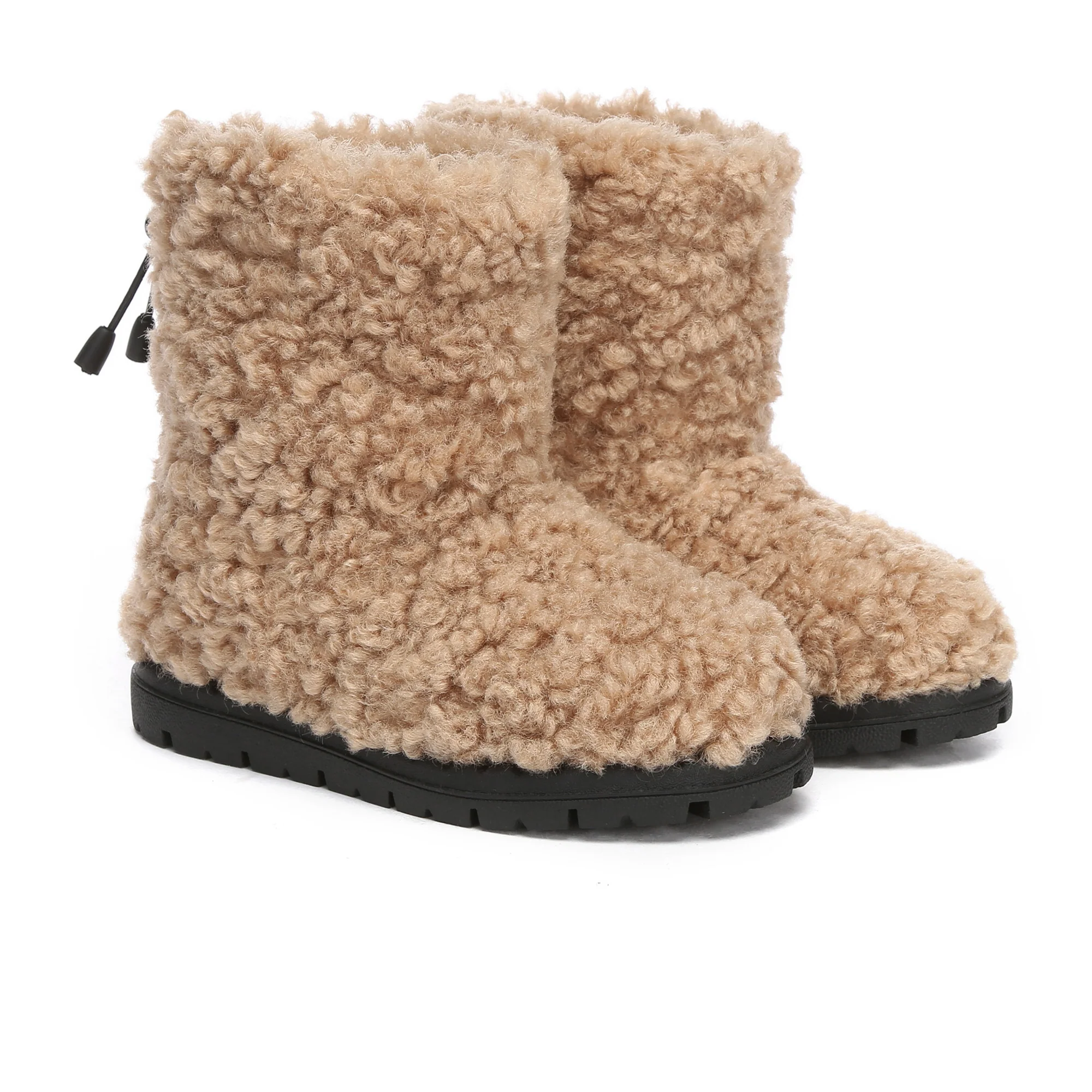 PlushCozy Kids Short Platform UGG Boots - Image 14
