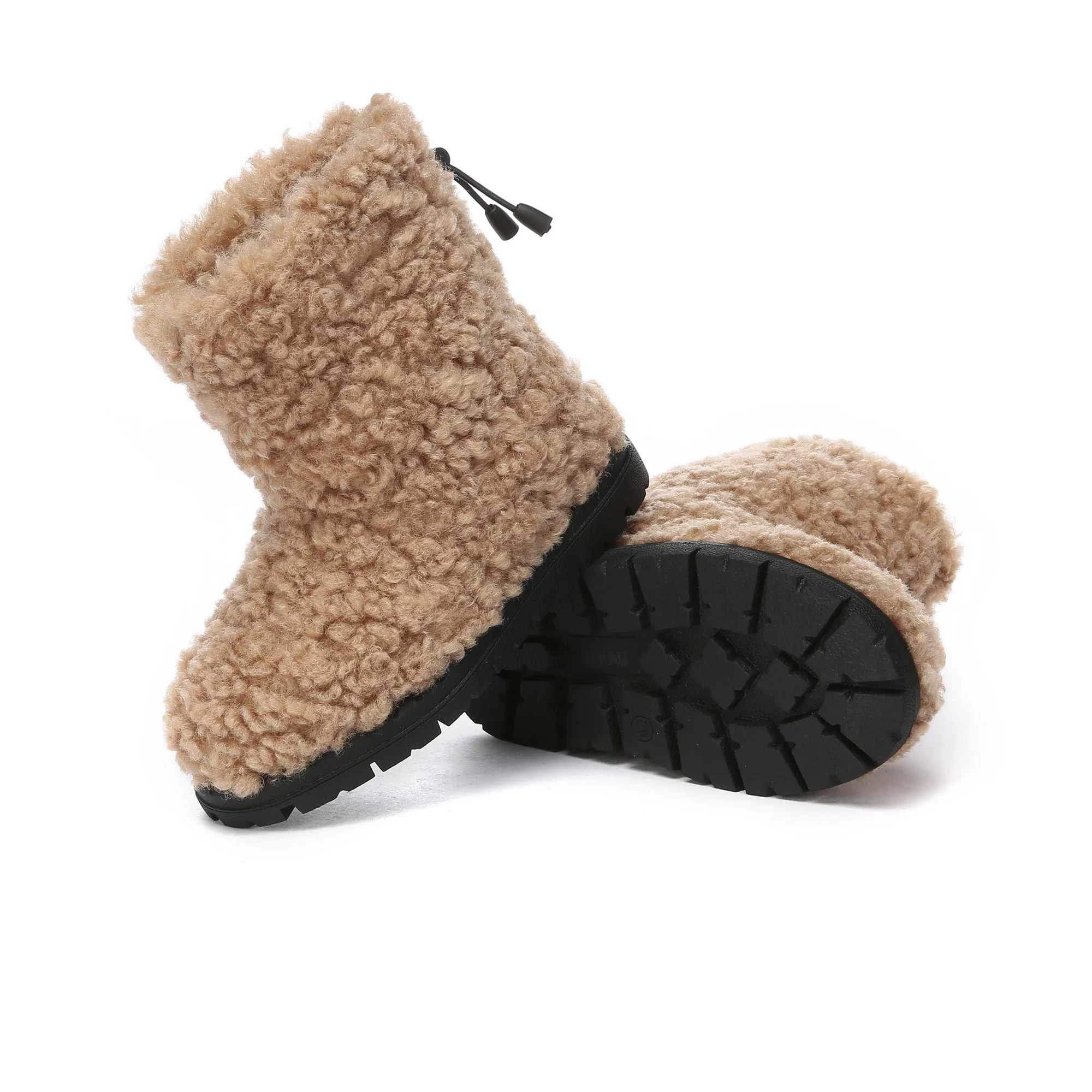PlushCozy Kids Short Platform UGG Boots - Image 15