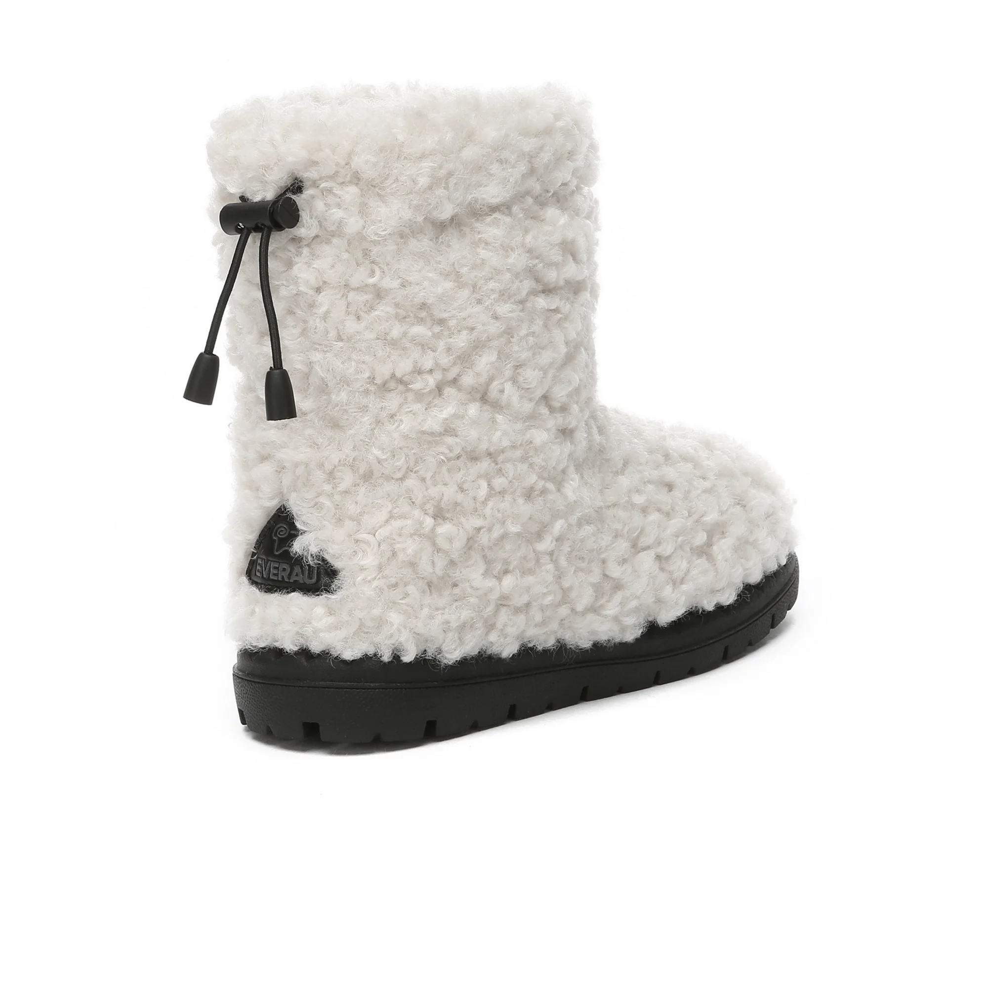 PlushCozy Kids Short Platform UGG Boots - Image 3