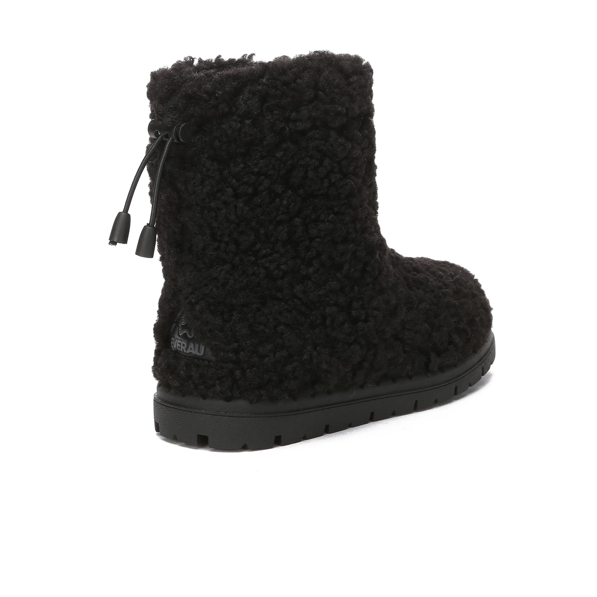 PlushCozy Kids Short Platform UGG Boots - Image 7