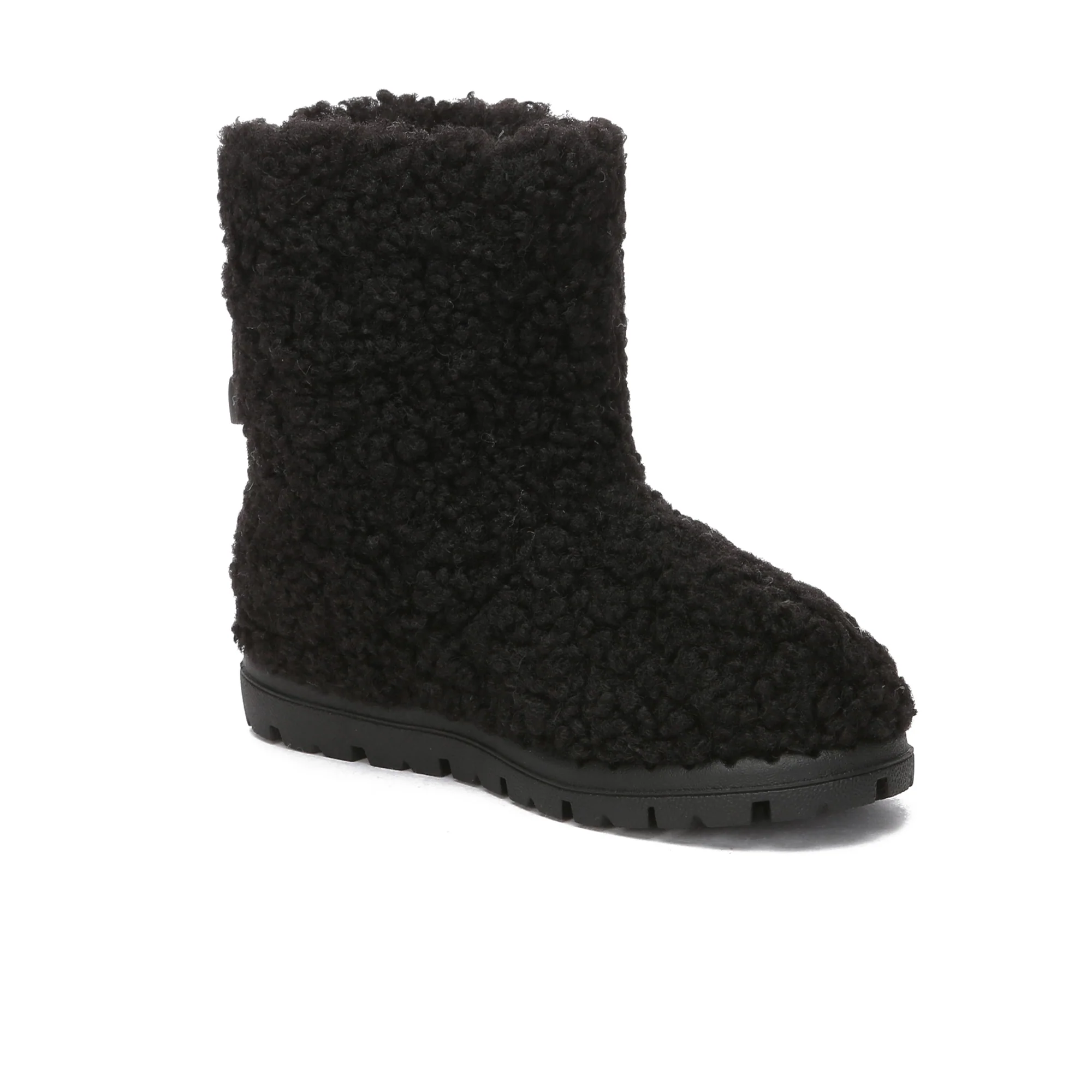 PlushCozy Kids Short Platform UGG Boots - Image 8