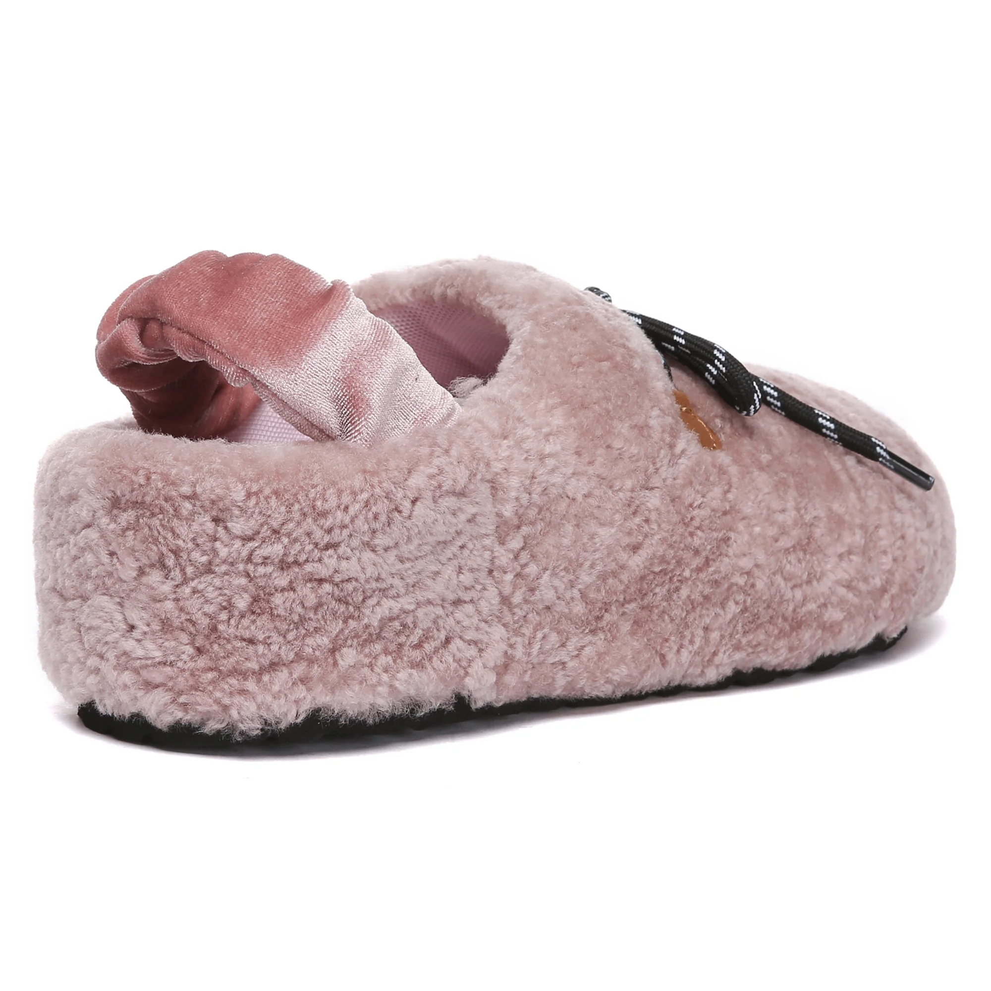 PlushCozy Slingback Lace UGG Slippers - Image 17
