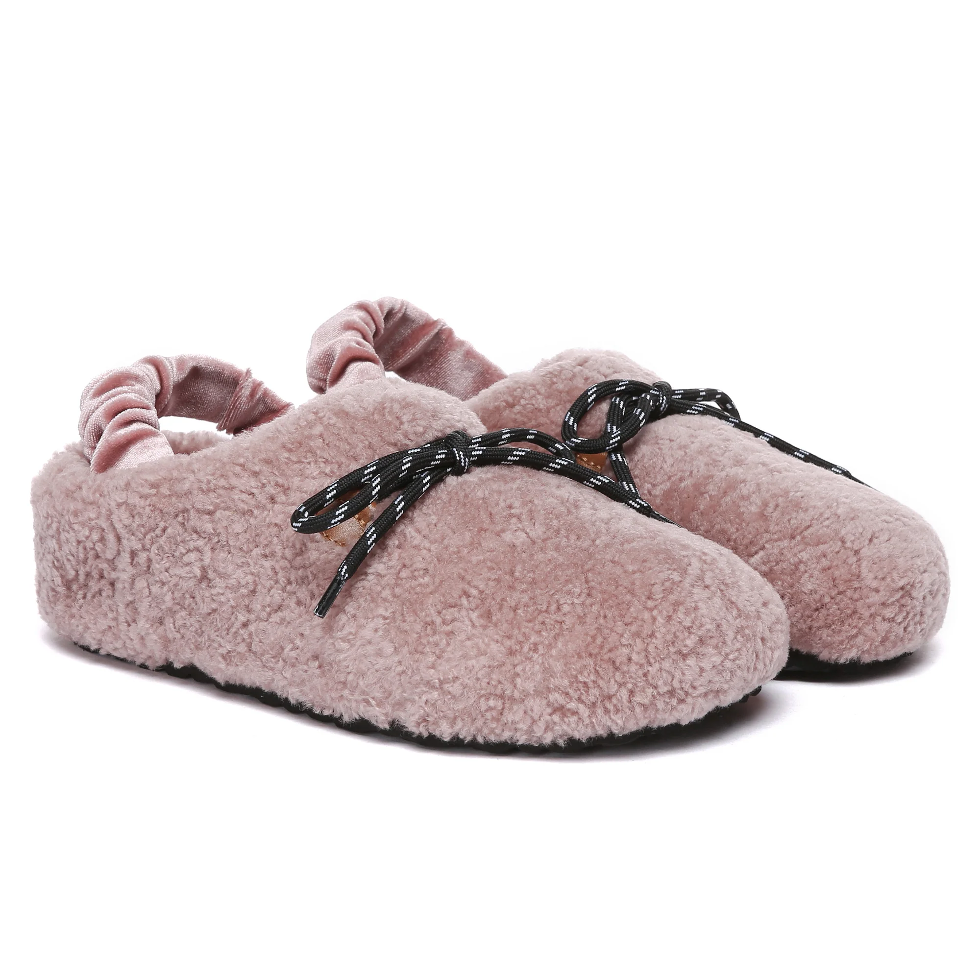 PlushCozy Slingback Lace UGG Slippers - Image 19