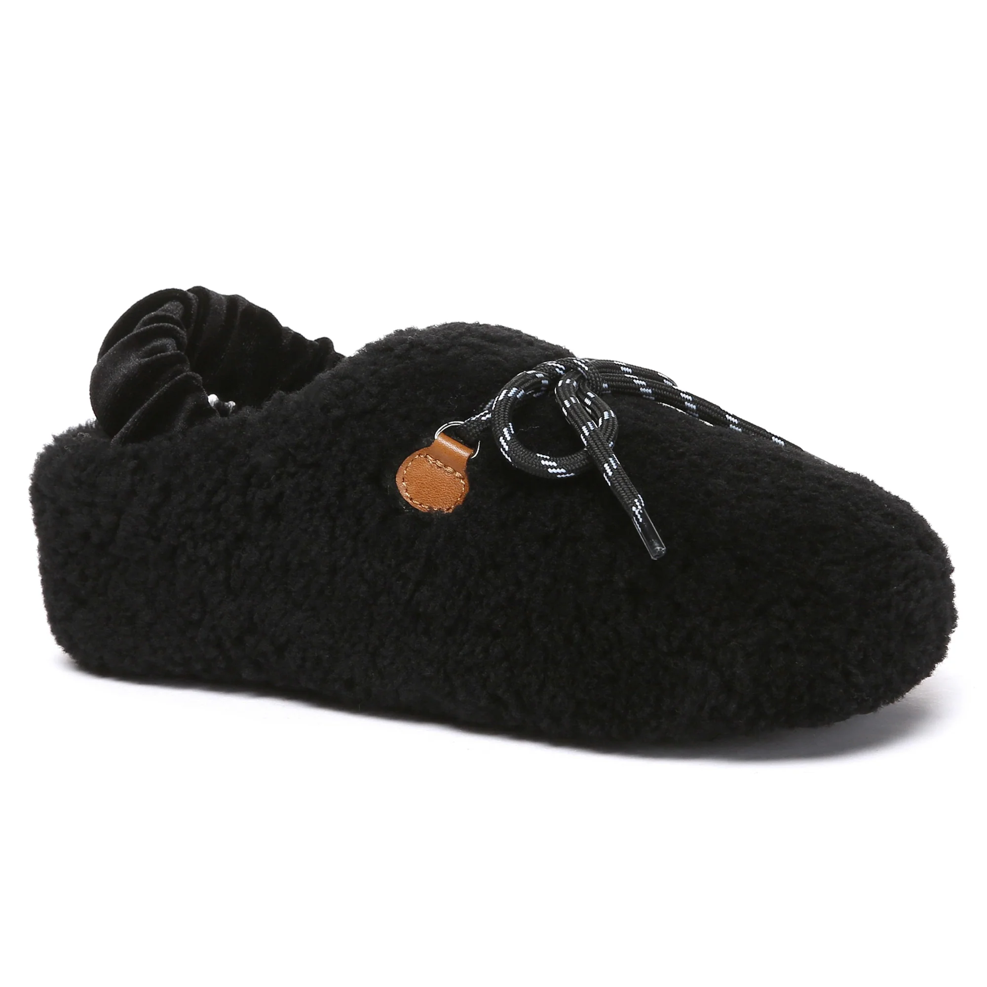 PlushCozy Slingback Lace UGG Slippers - Image 2