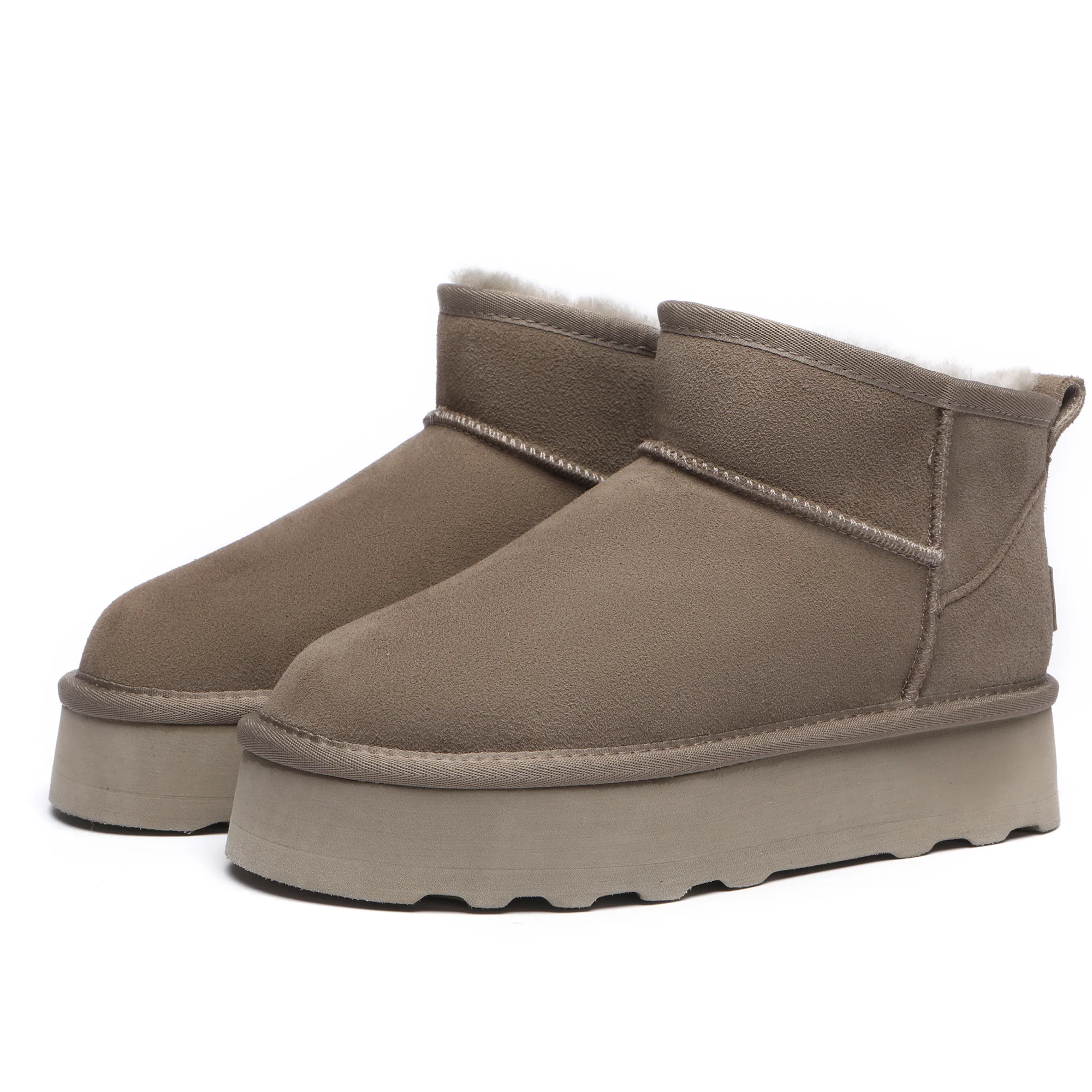 Premium Platform Mini UGG Boots - Image 11