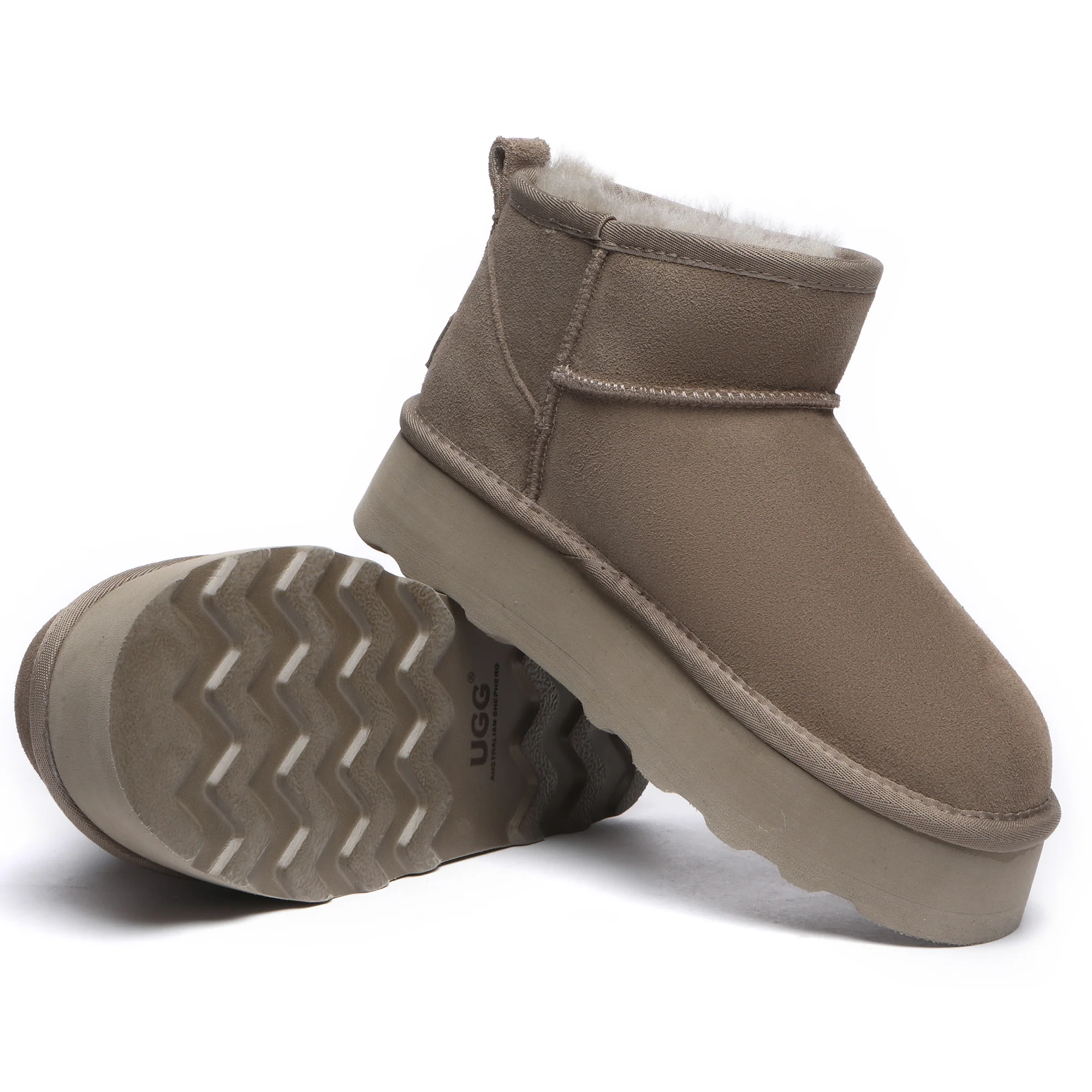 Premium Platform Mini UGG Boots - Image 14