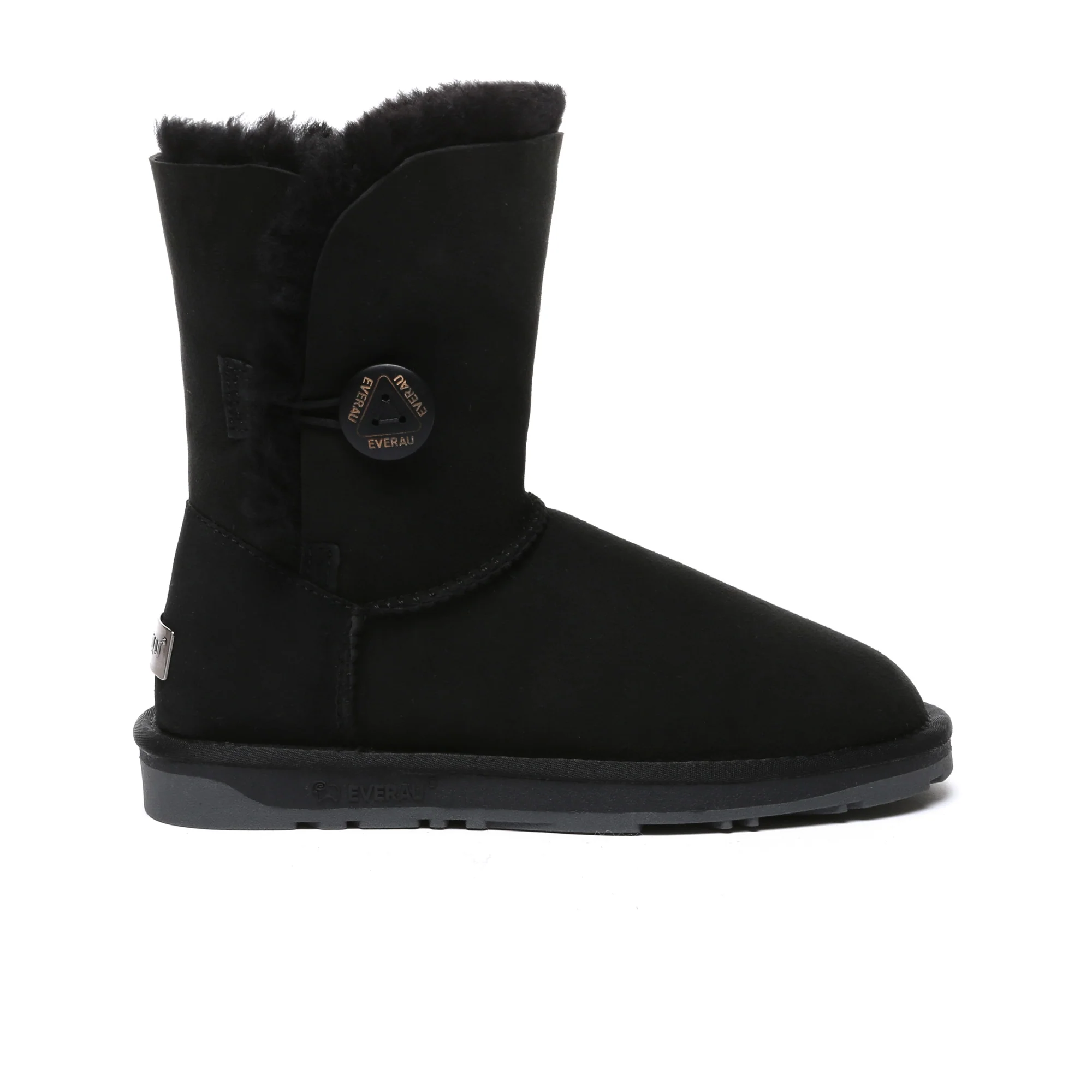 Premium Short Button Classic Sheepskin UGG Boots - Image 6