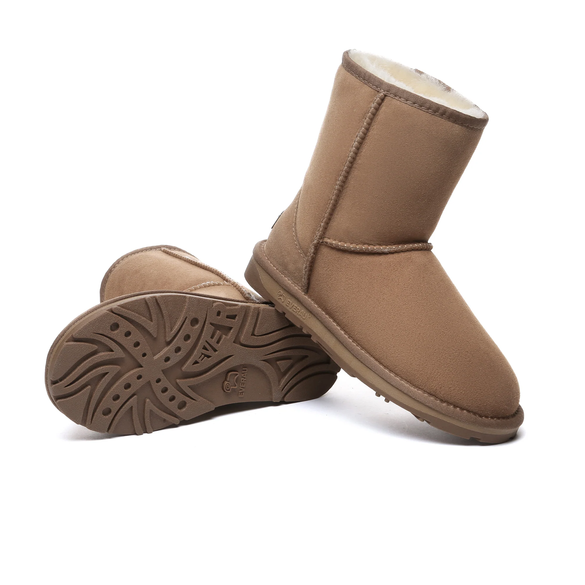 Premium Short Classic Sheepskin UGG Boots - Image 5