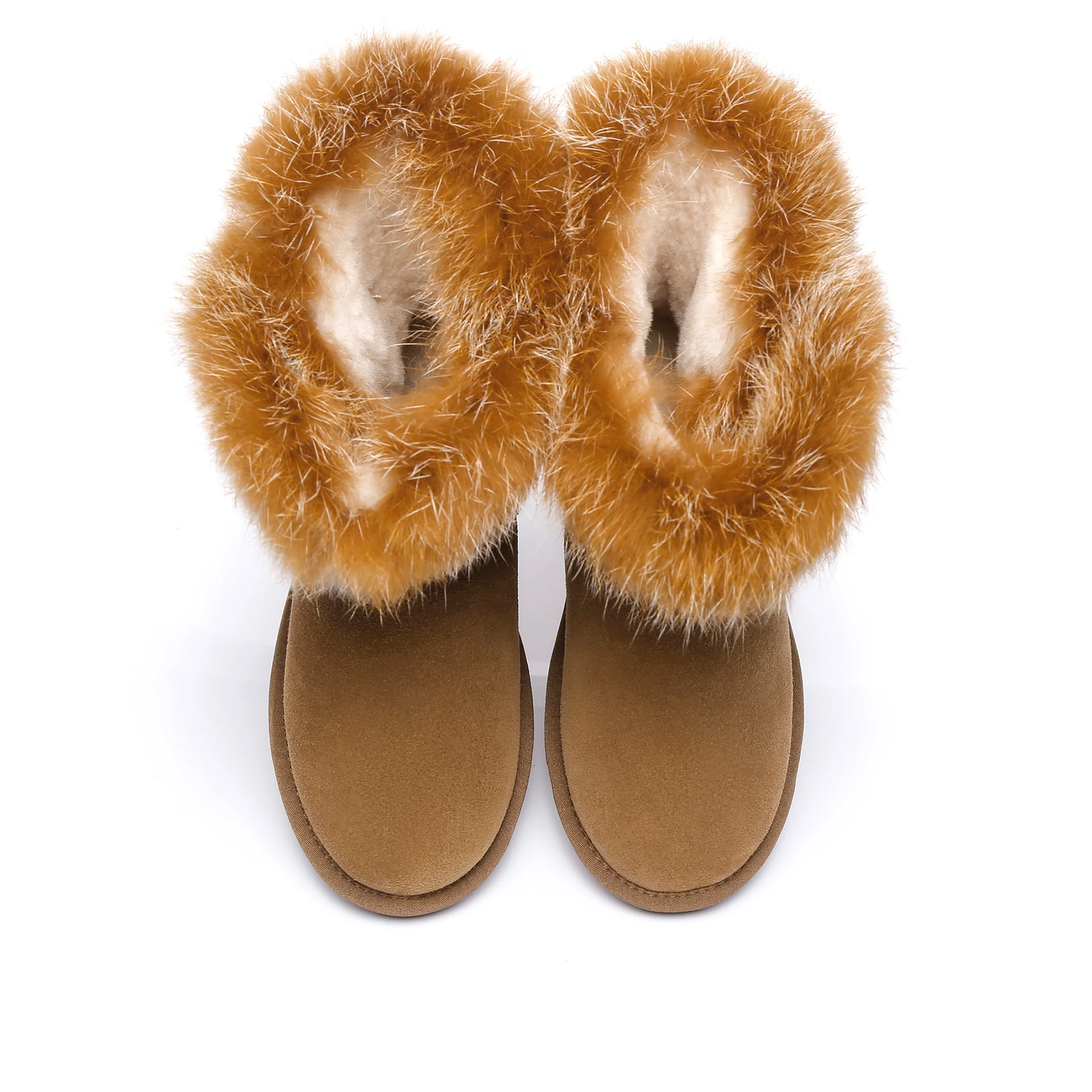 Premium Short Fur UGG Boots - Image 11