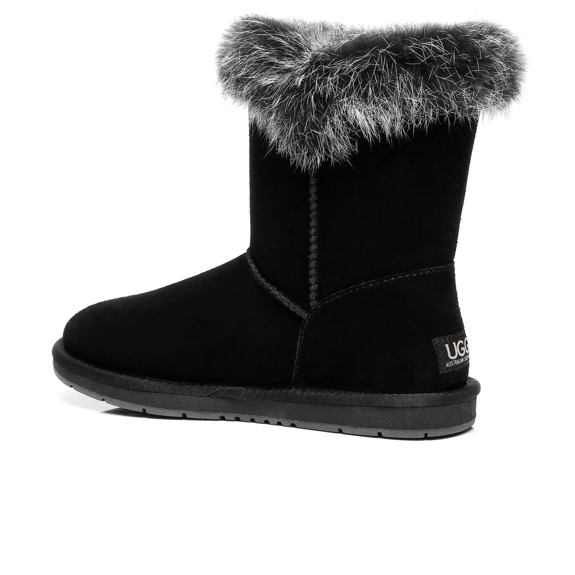 Premium Short Fur UGG Boots - Image 3