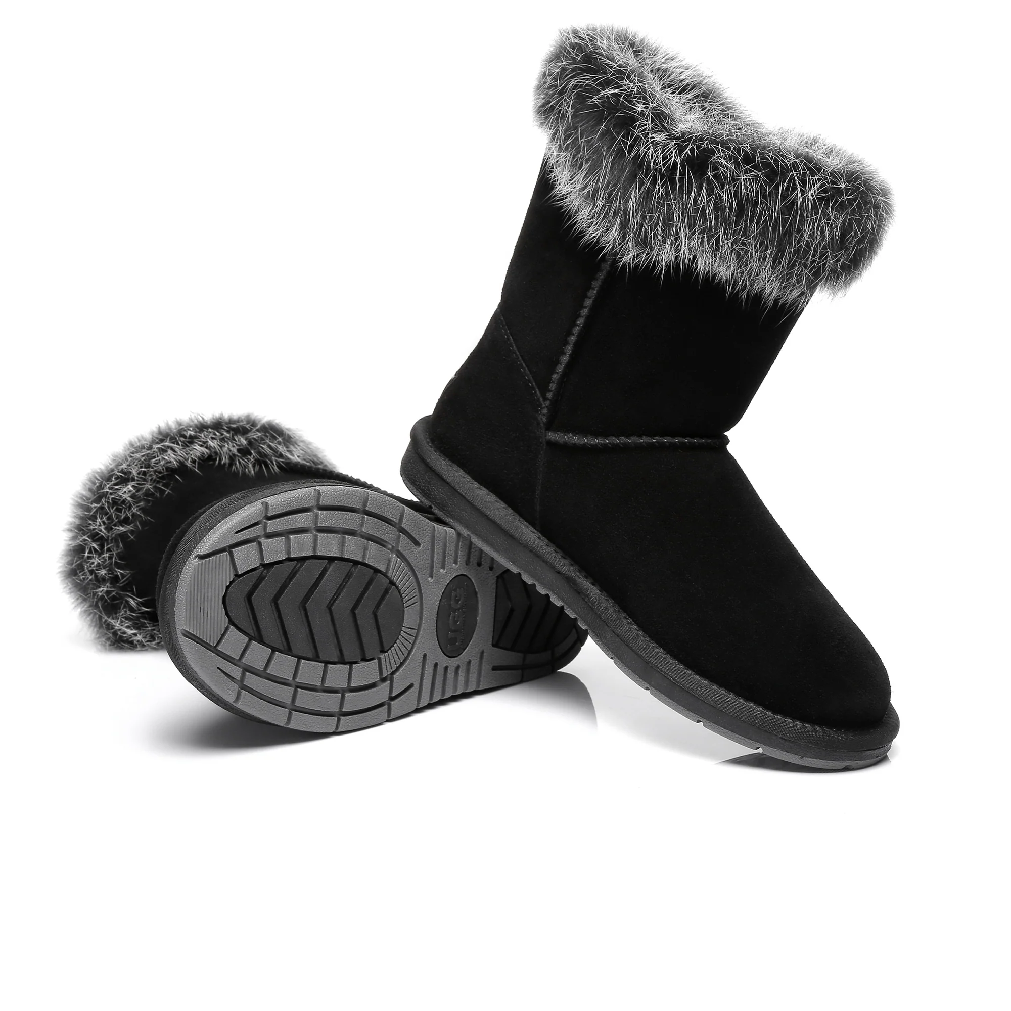 Premium Short Fur UGG Boots - Image 5