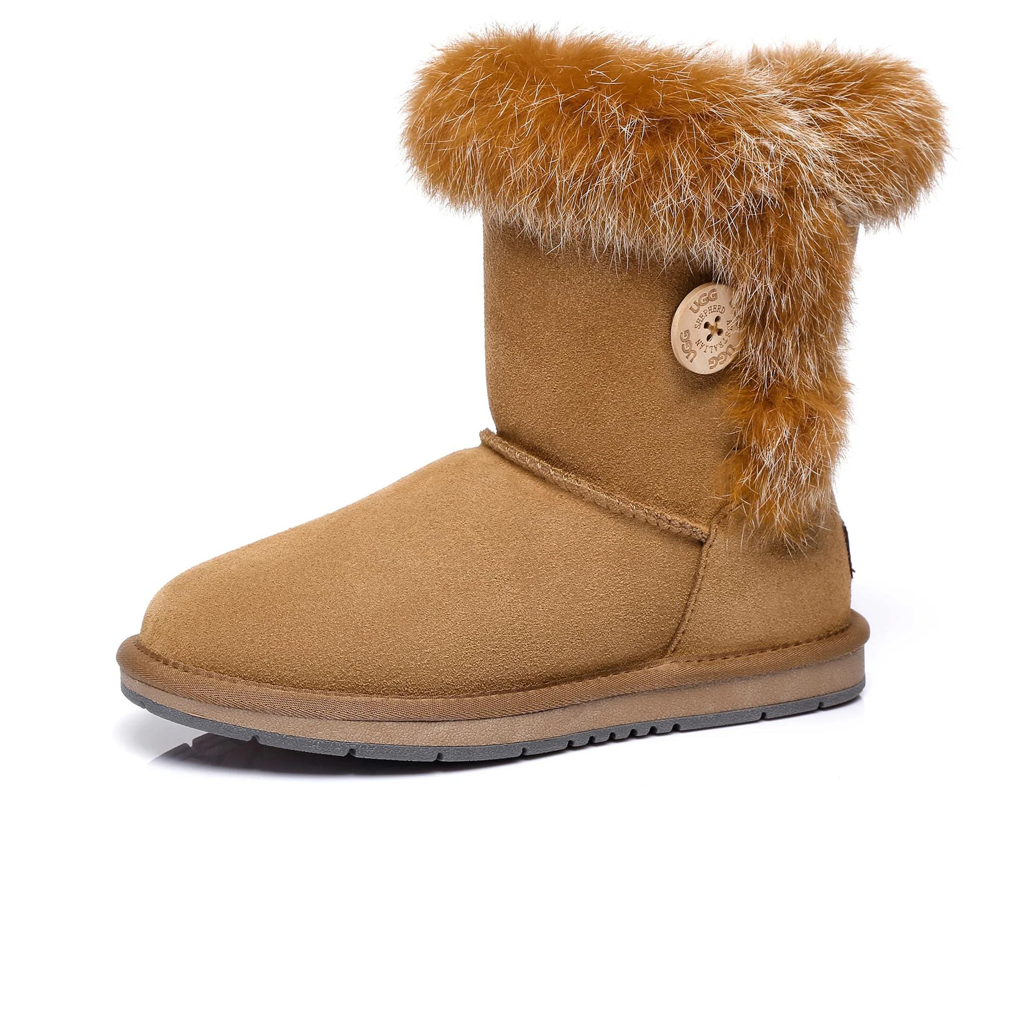 Premium Short Fur UGG Boots - Image 8