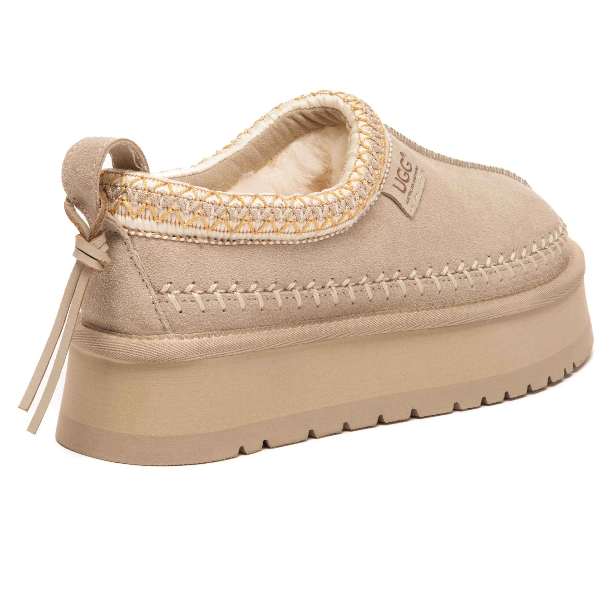 Premium Stitch Platform UGG Slippers - Image 8