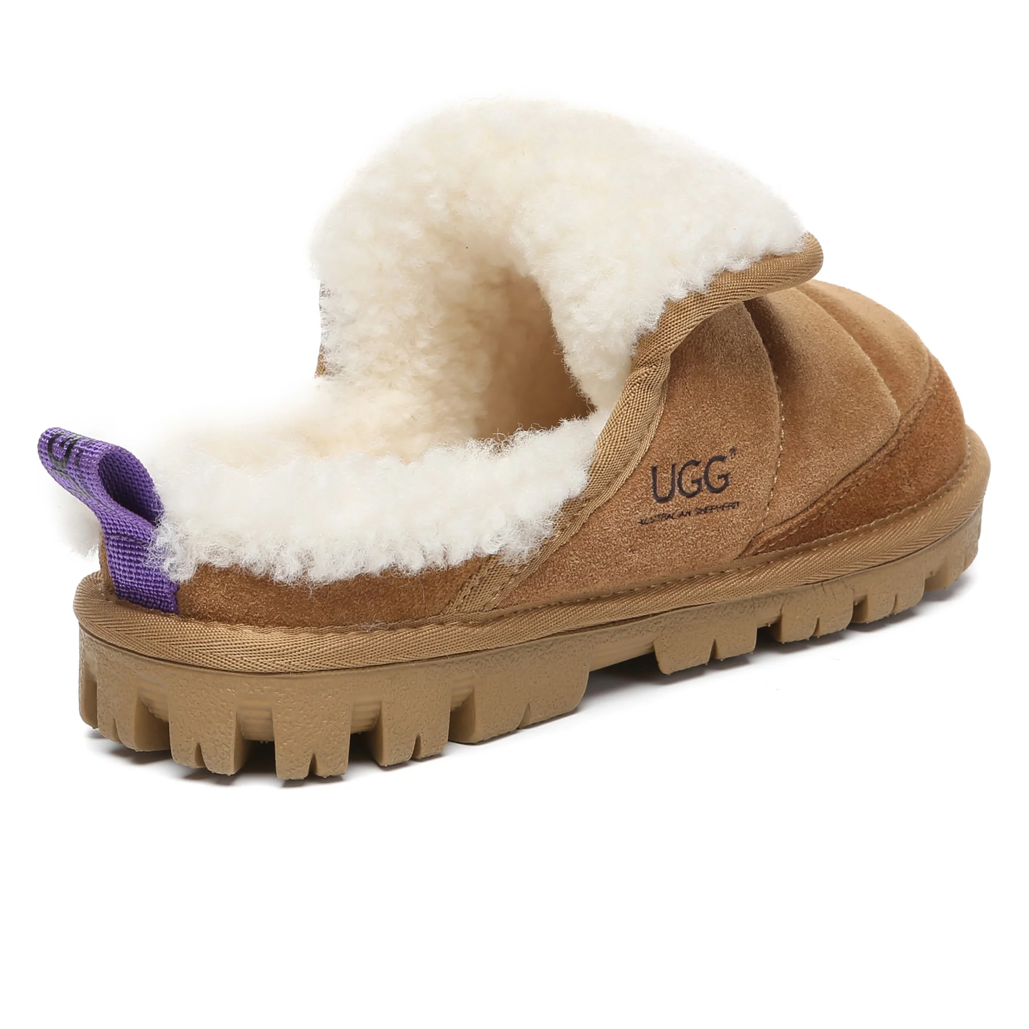 Puffer UGG Sheepskin Slippers - Image 2
