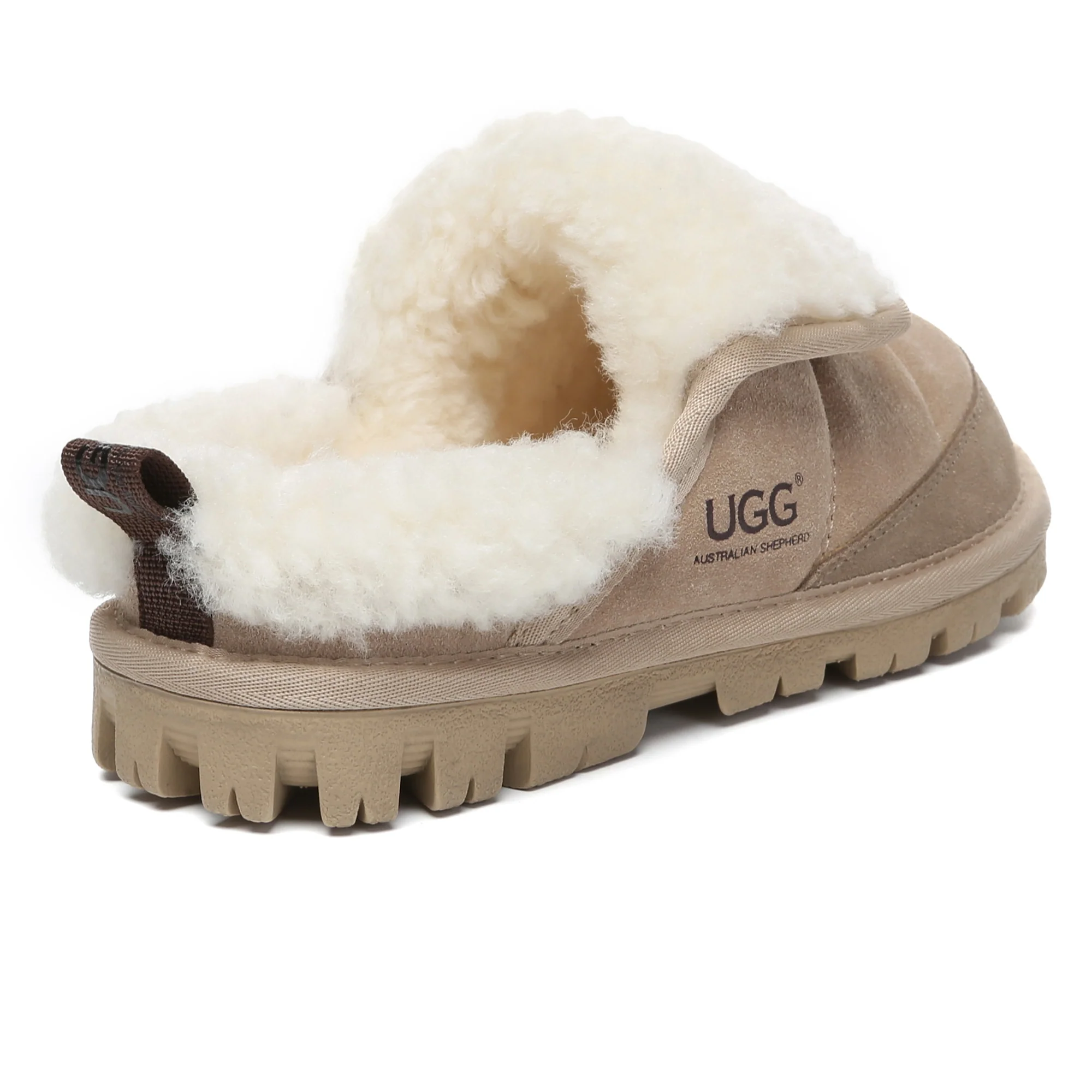 Puffer UGG Sheepskin Slippers - Image 7