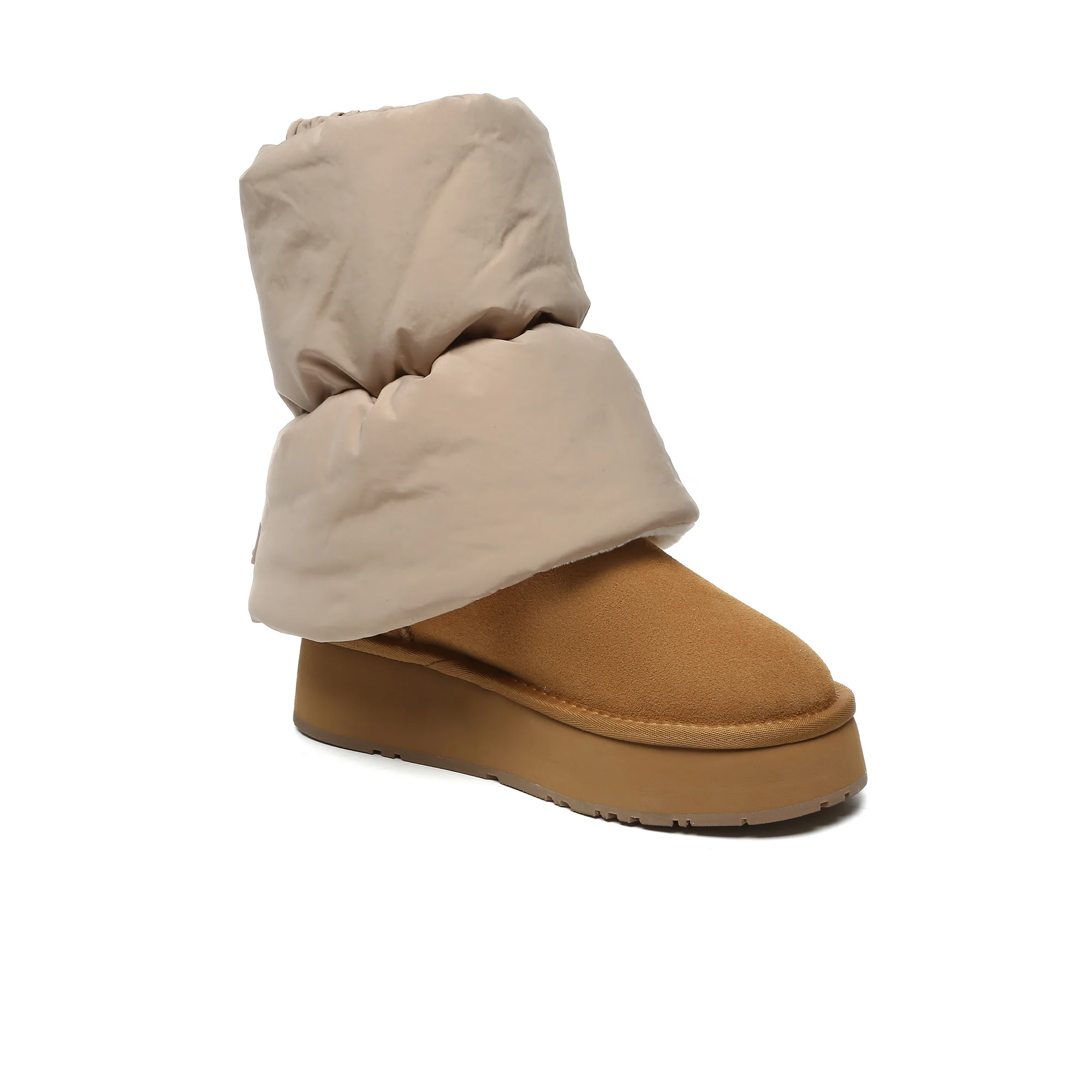Puffy UGG Fleece Leg Warmers - Image 3