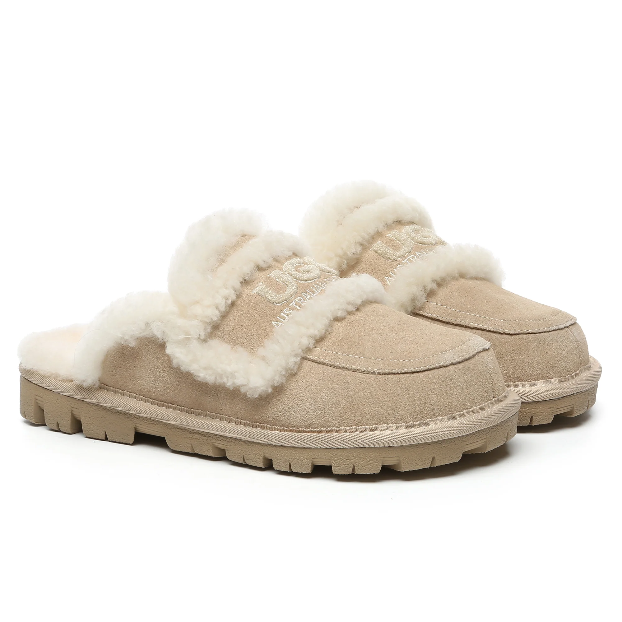 Riley Shearling Wool Comfort Sole UGG Slippers - Image 14